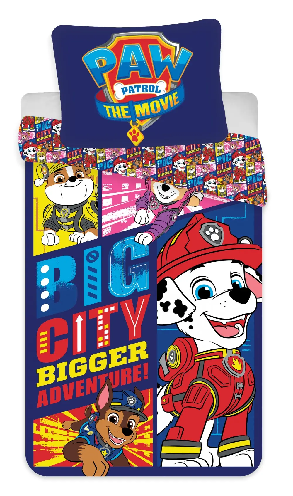 Paw Patrol Bettbezug 140x200cm, 70x90cm Produktfoto