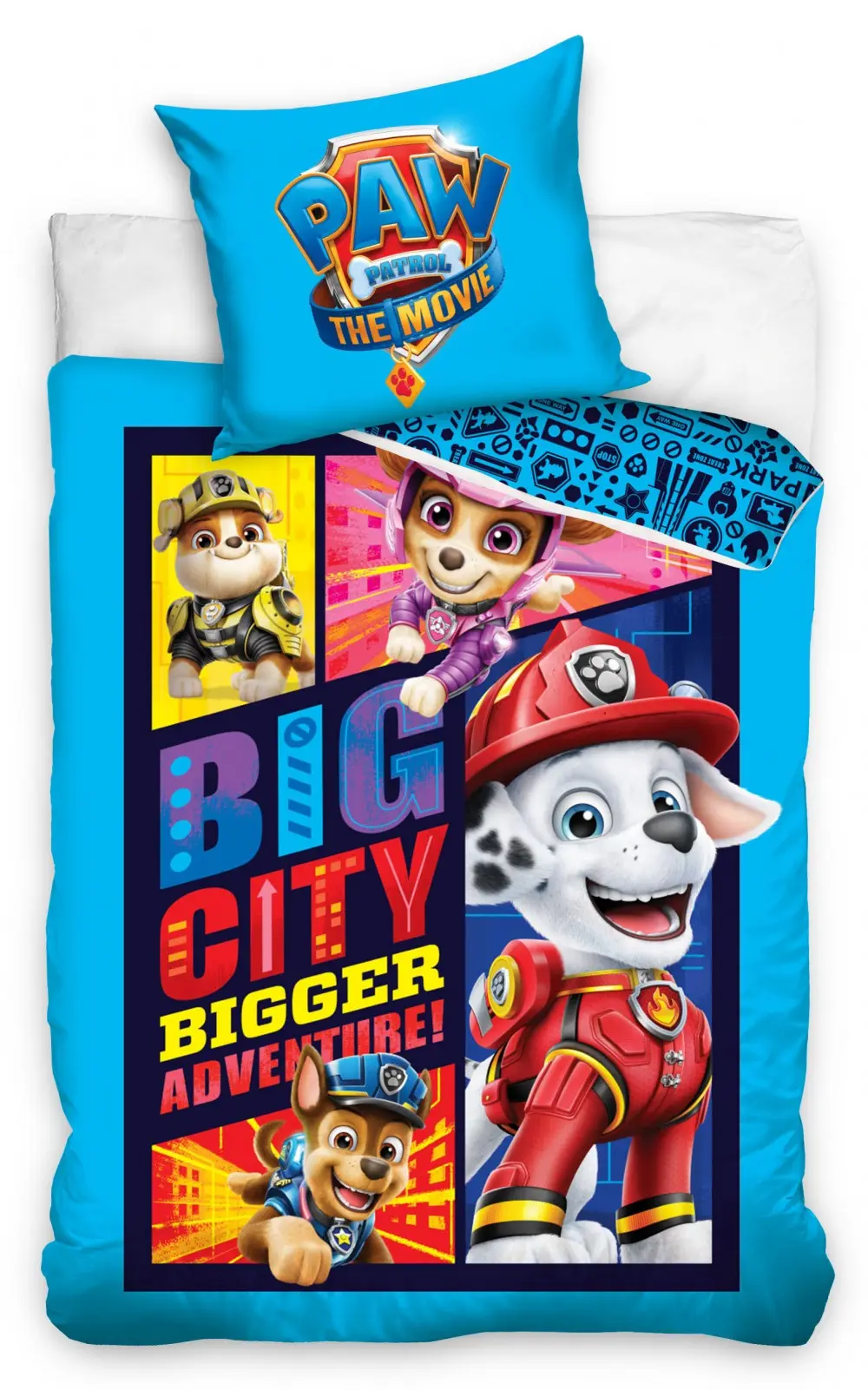 PAW Patrol Bettbezug 140×200 cm, 70×90 cm Produktfoto