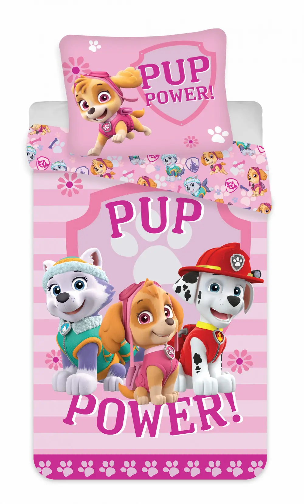 Paw Patrol Bettbezug 140x200cm, 70x90cm Mikrofaser Produktfoto