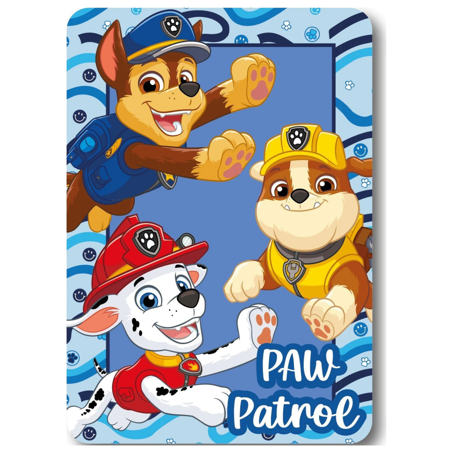 PAW Patrol Bay Buddies Fleece-Decke 100x140cm Produktfoto