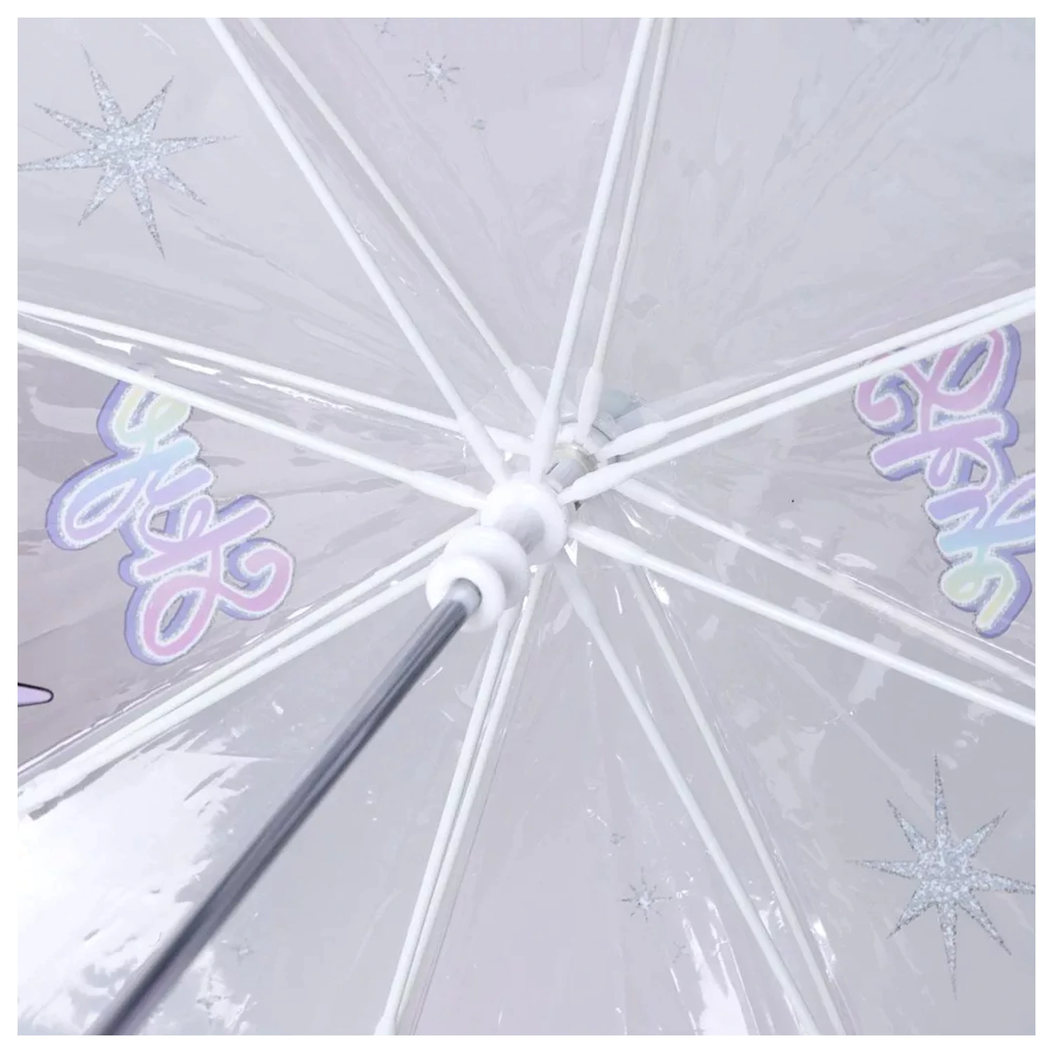 Paw Patrol Believe in Unicorns Kinder Transparenter Regenschirm Produktfoto