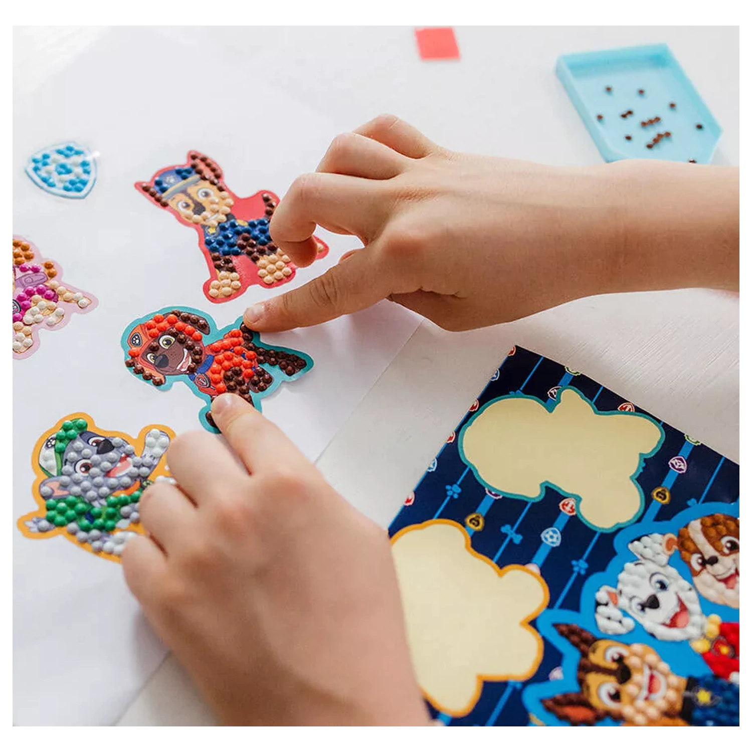 Paw Patrol Best Team Diamond Painting Aufkleber 9-er Pack Produktfoto