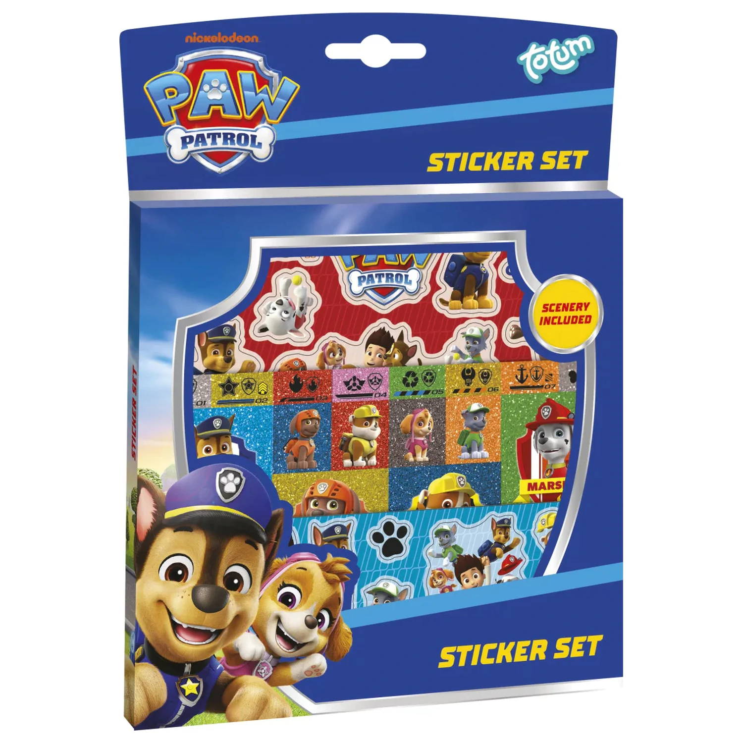 Paw Patrol Best Team Aufkleber Set Produktfoto