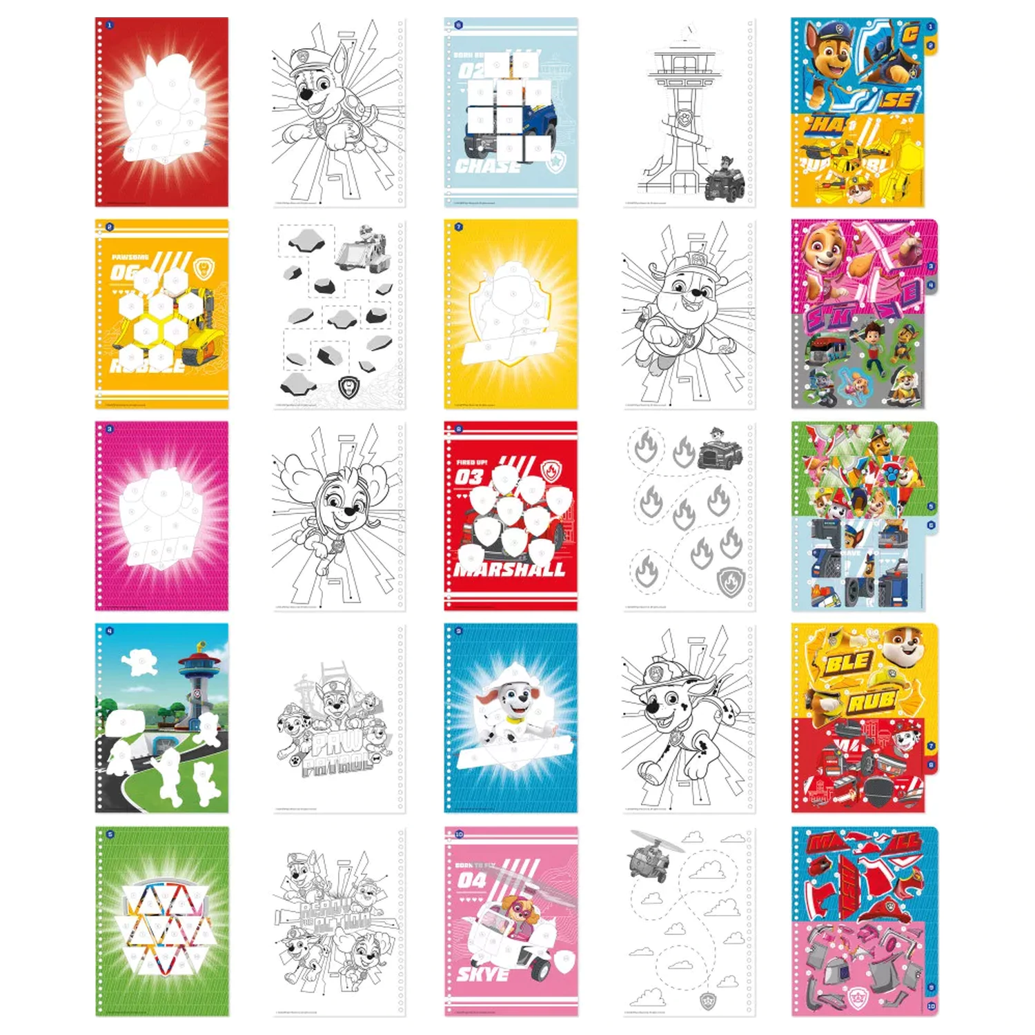 PAW Patrol Best Team Sticker Kreativ Set Produktfoto