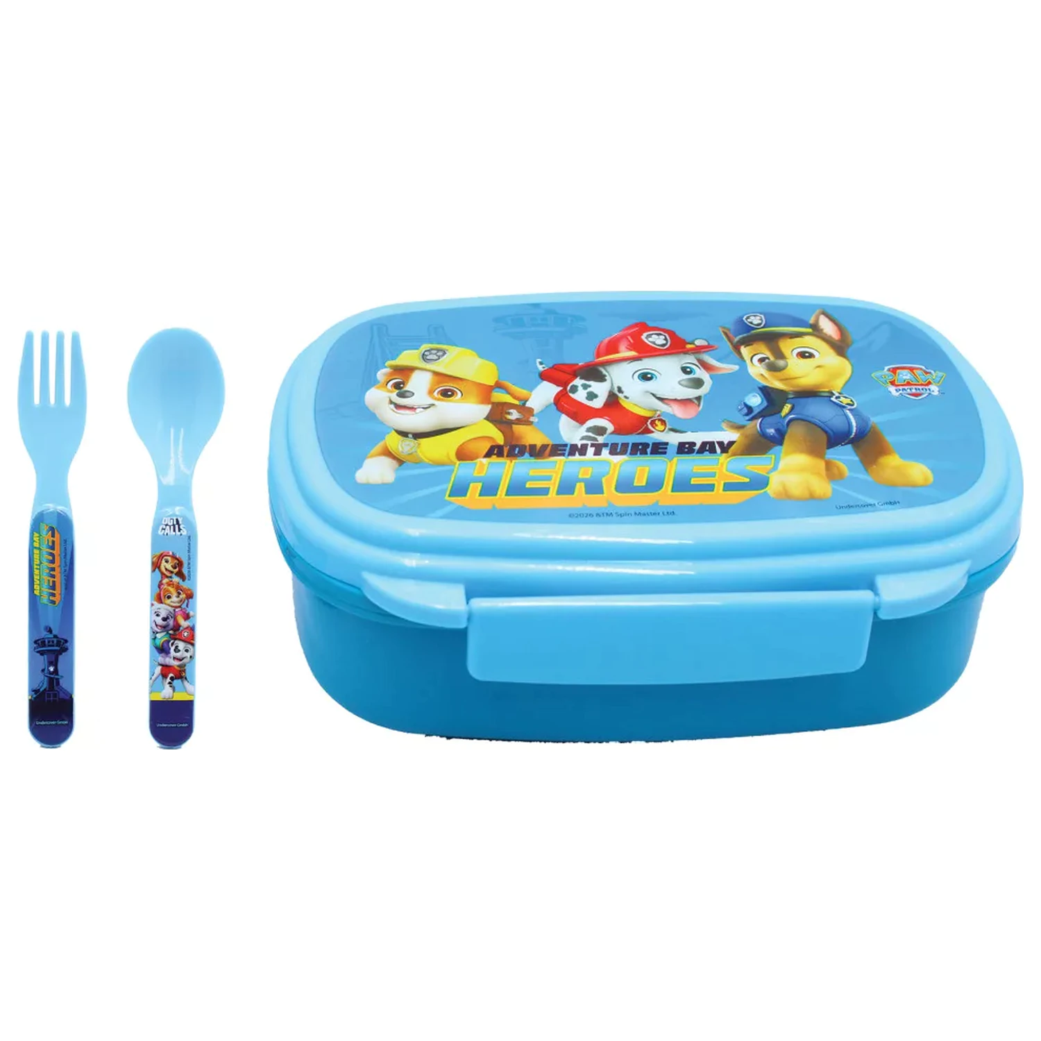 PAW Patrol Best Team Brotdose + Besteck Set Produktfoto