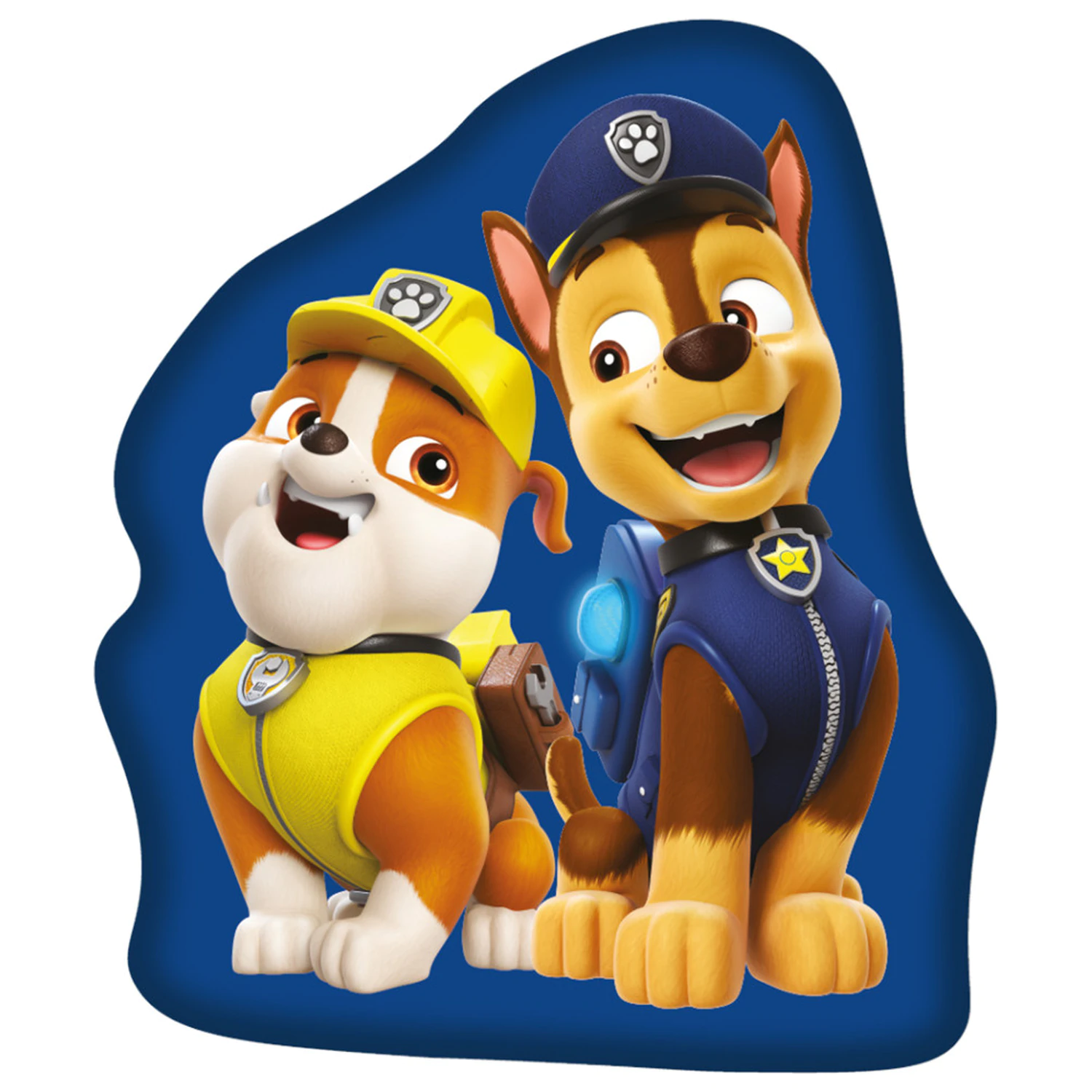 Paw Patrol Blue geformtes Kissen, Dekokissen Produktfoto