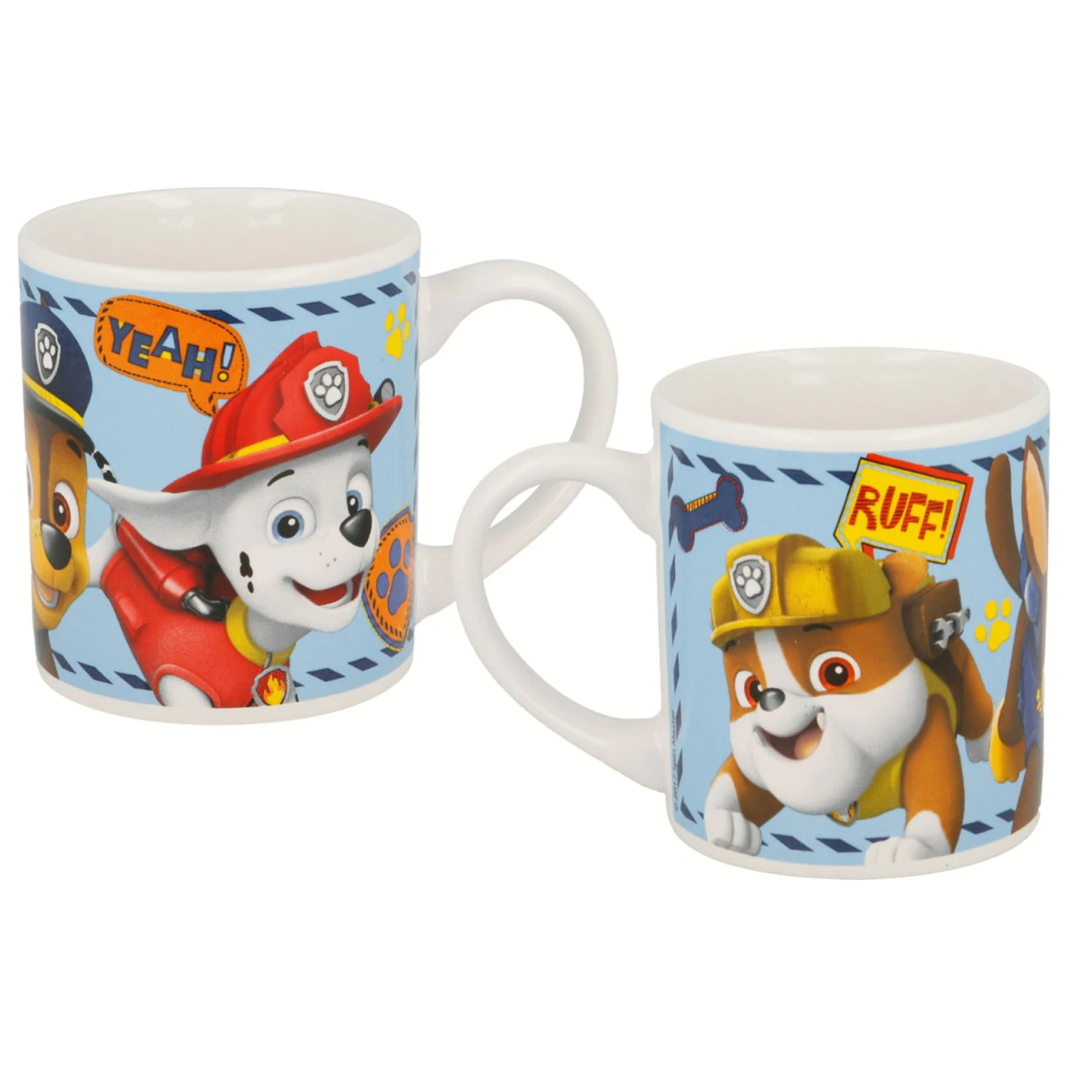 Paw Patrol Boy Icons Porzellan Geschirrset Produktfoto