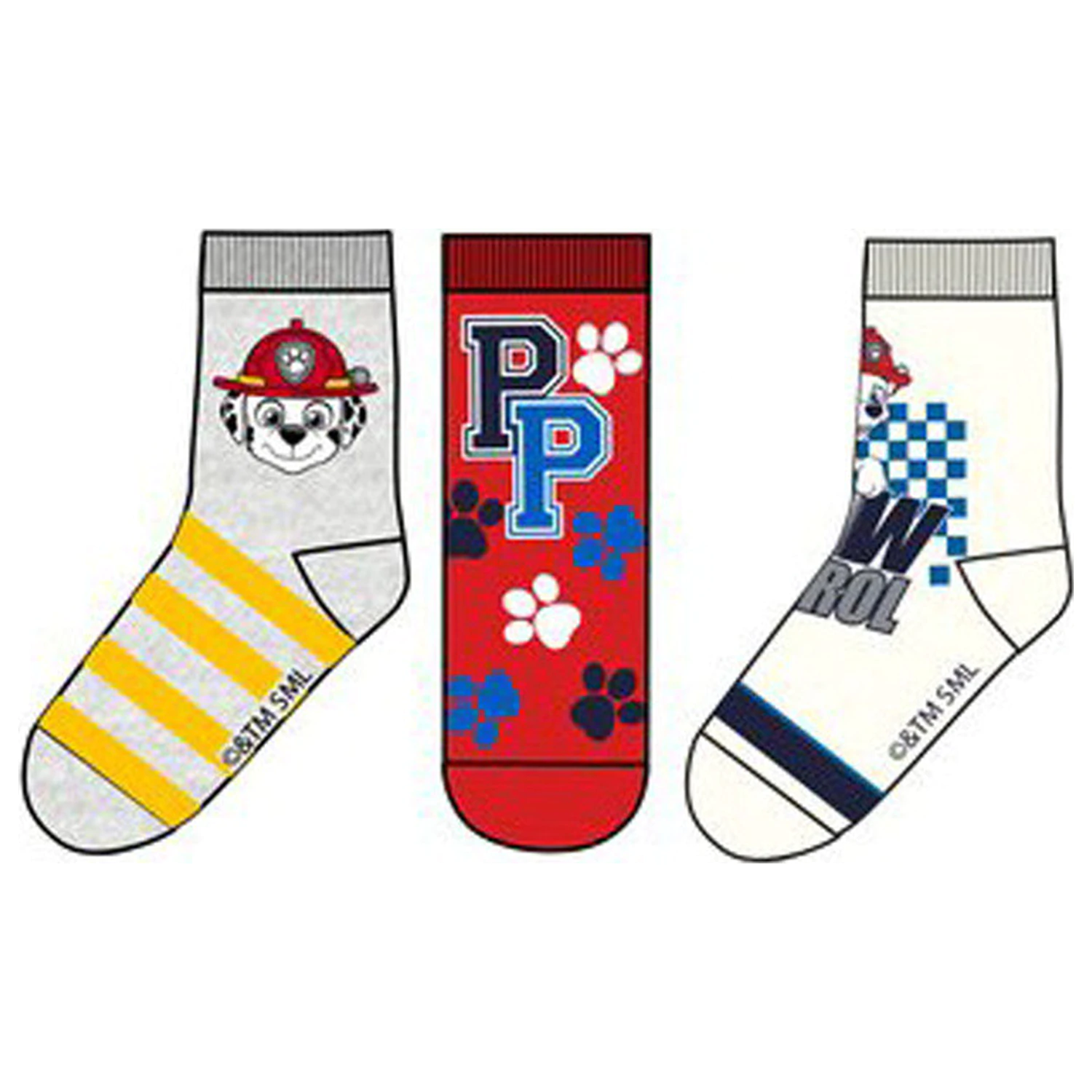 PAW Patrol Jungen Crew Kinder Socken 23/26 Produktfoto