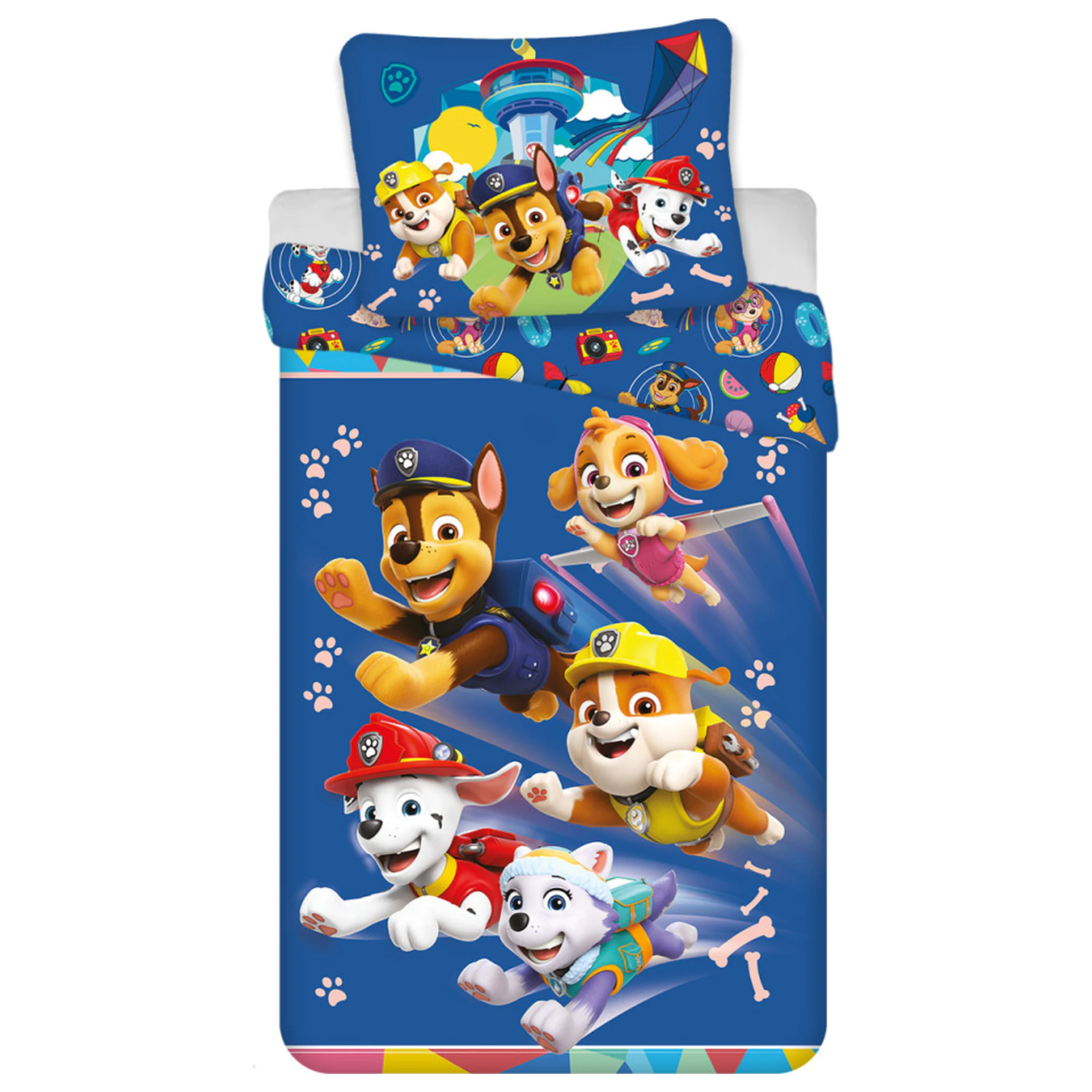 Paw Patrol Brave Pups Bettdeckenbezug Produktfoto