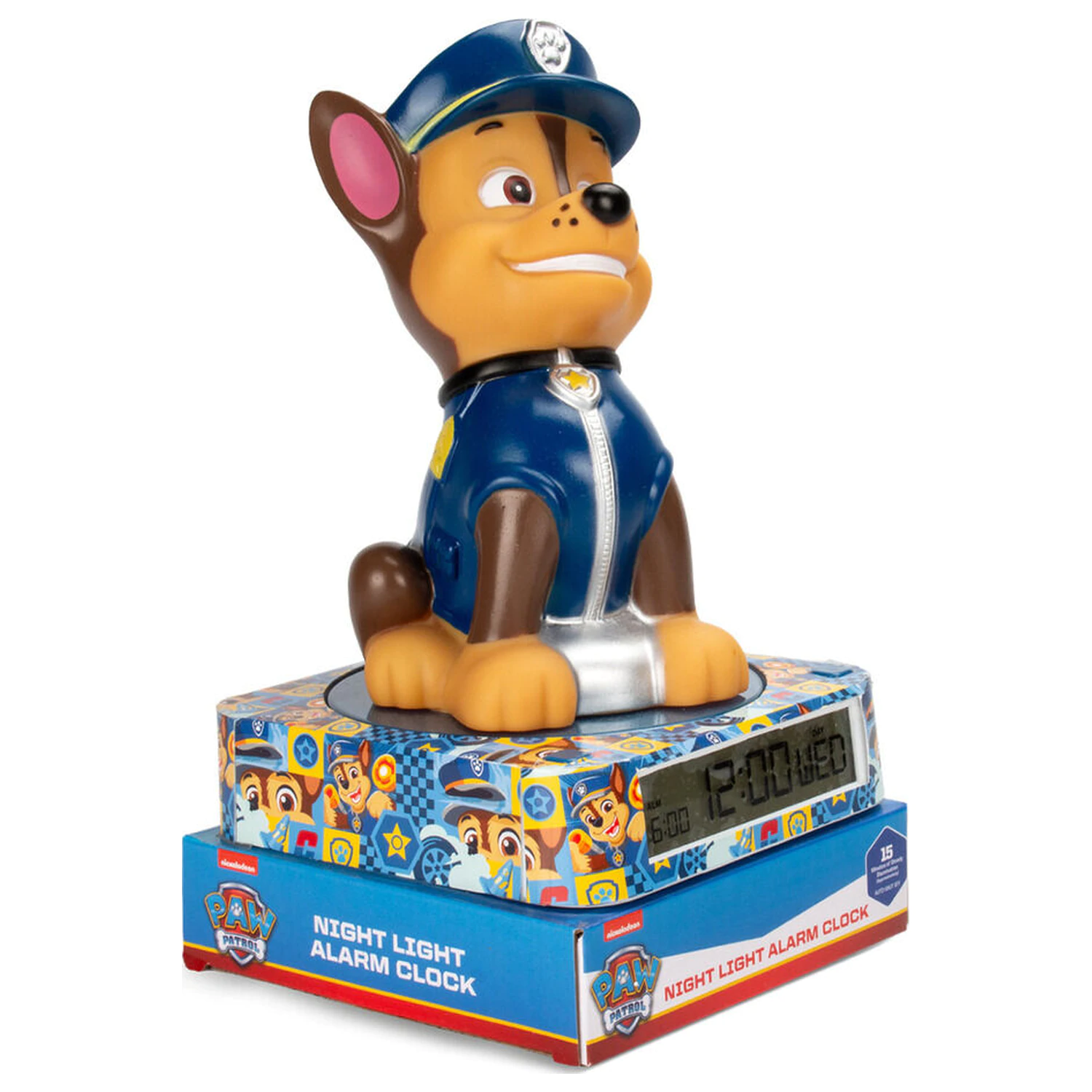 Paw Patrol Chase 3D Lampe mit Alarm Produktfoto