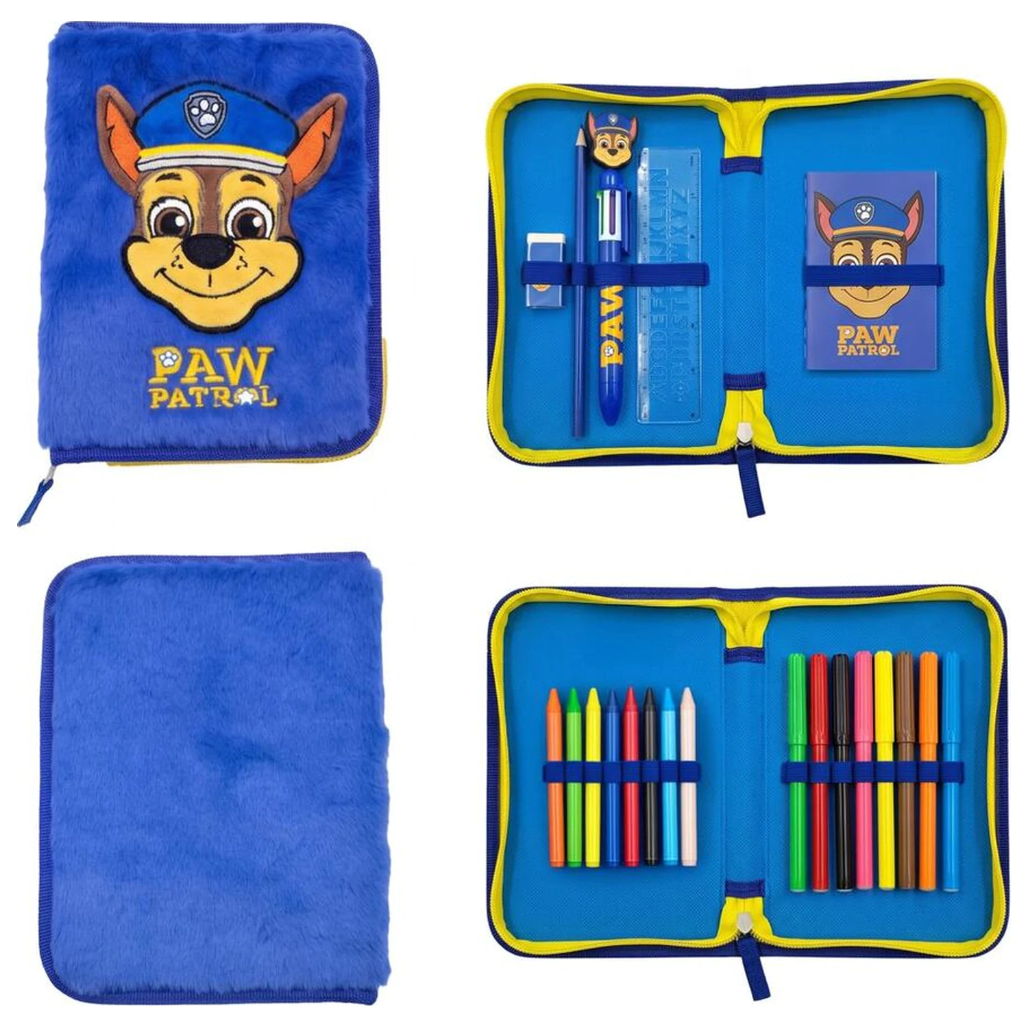 Paw Patrol Chase doppelt Federmäppchen Produktfoto