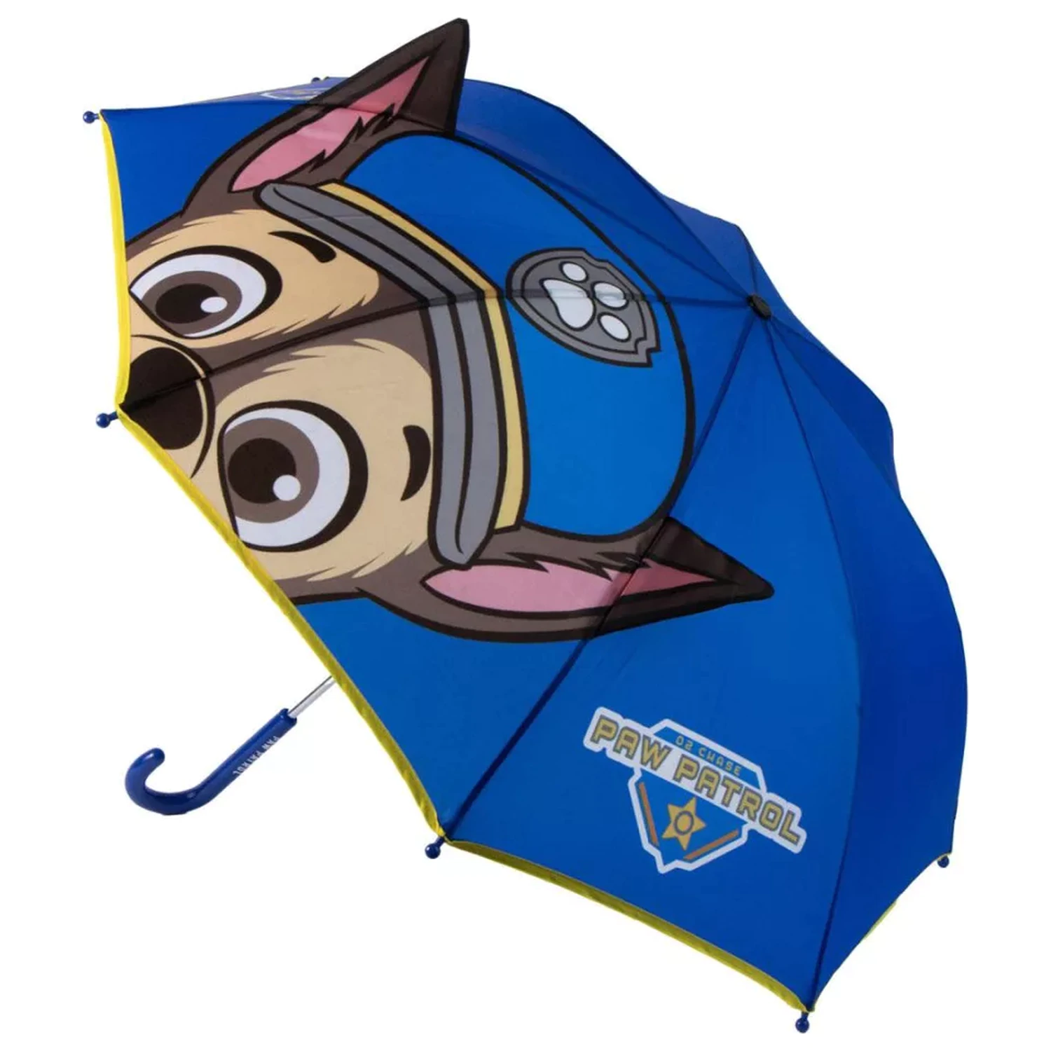 PAW Patrol Chase Kinder Regenschirm mit Ohren Produktfoto