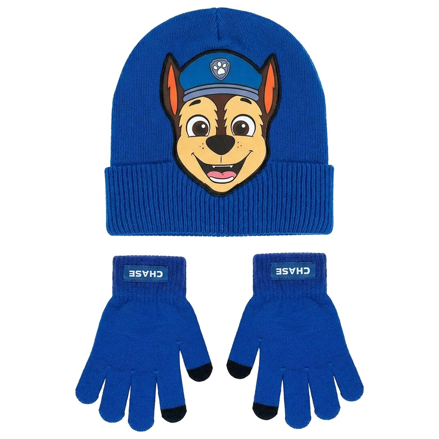 Paw Patrol Chase Hut und Handschuh Set Produktfoto