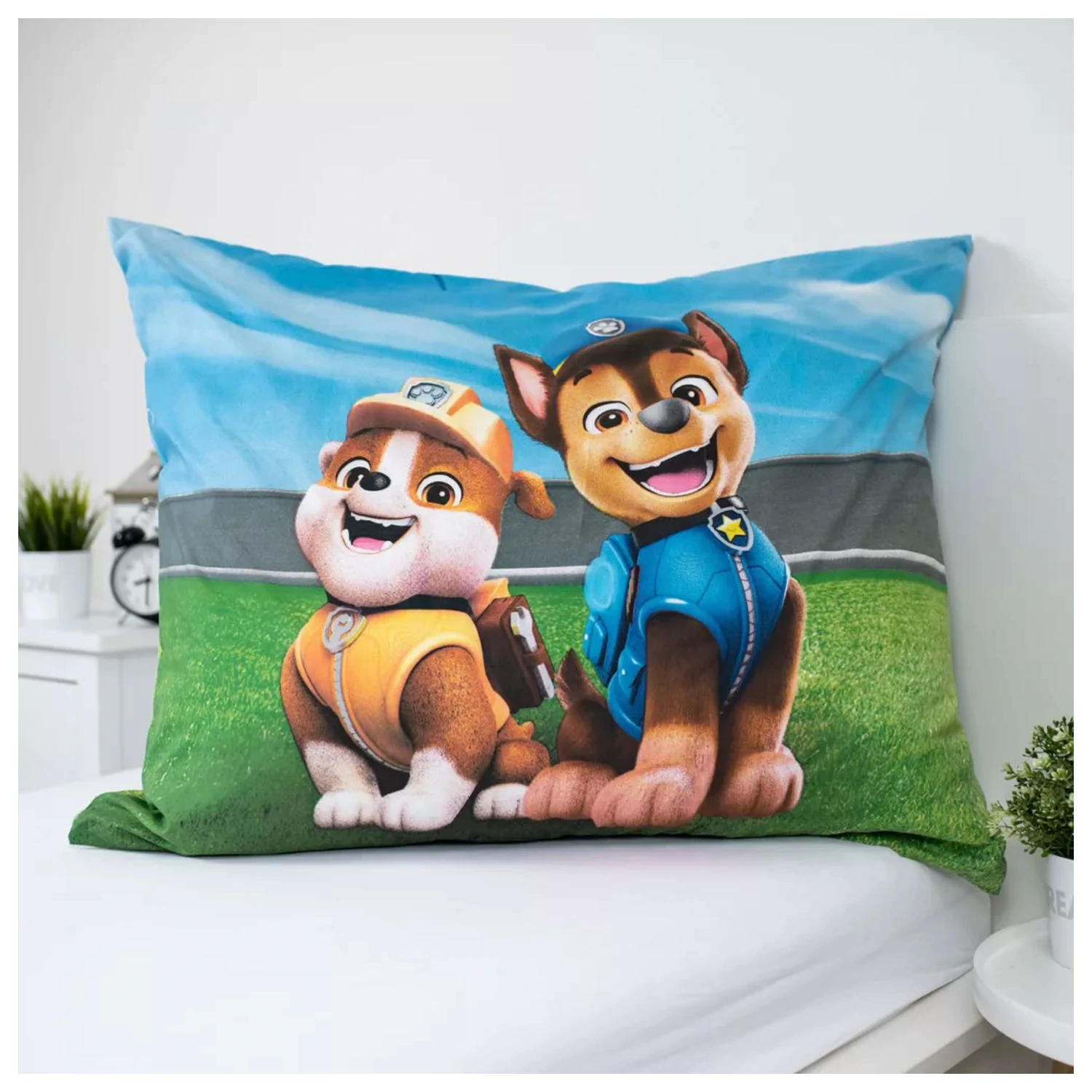PAW Patrol Chilling Mikrofaser Bettwäsche-Set Produktfoto