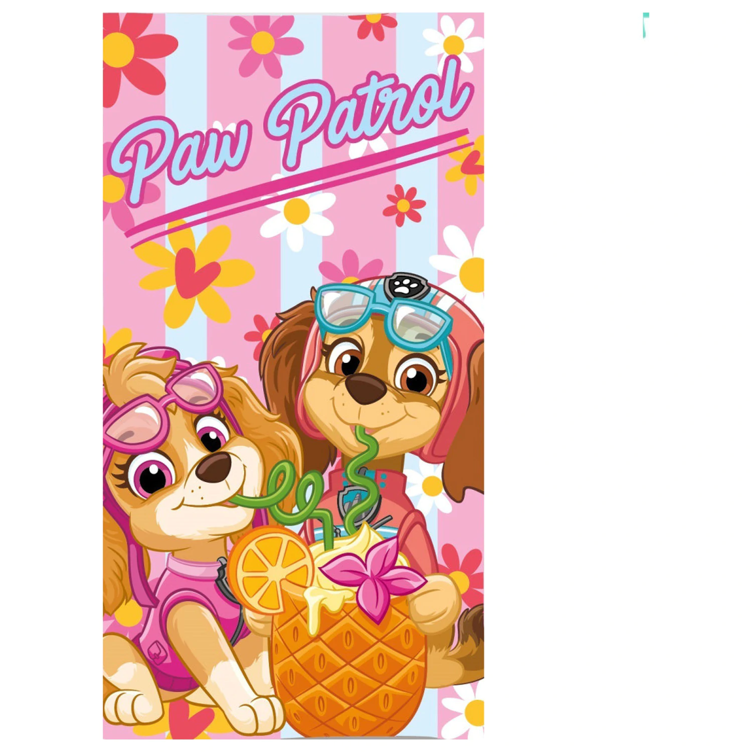 Paw Patrol Cocktail Handtuch 70x140cm Produktfoto