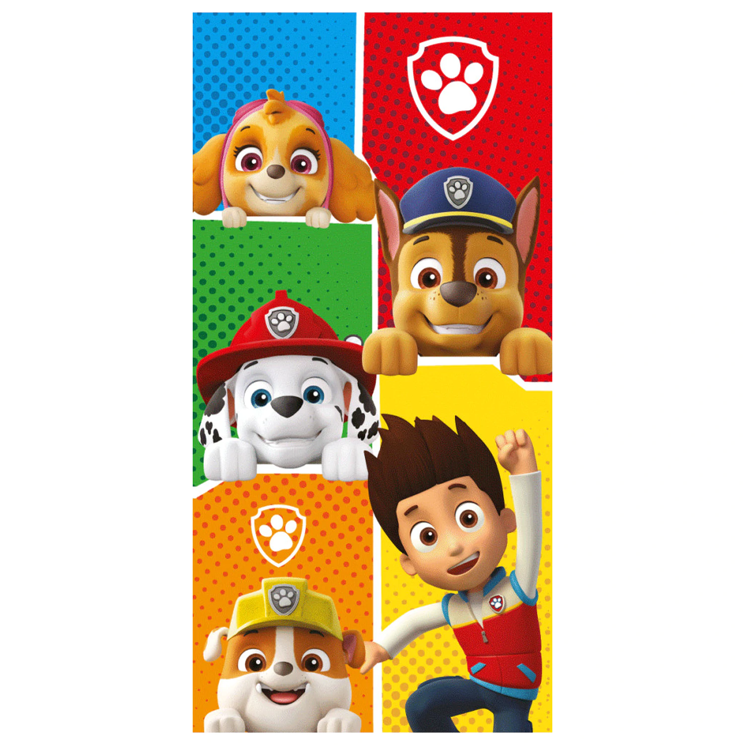 PAW Patrol Colors Handtuch Produktfoto