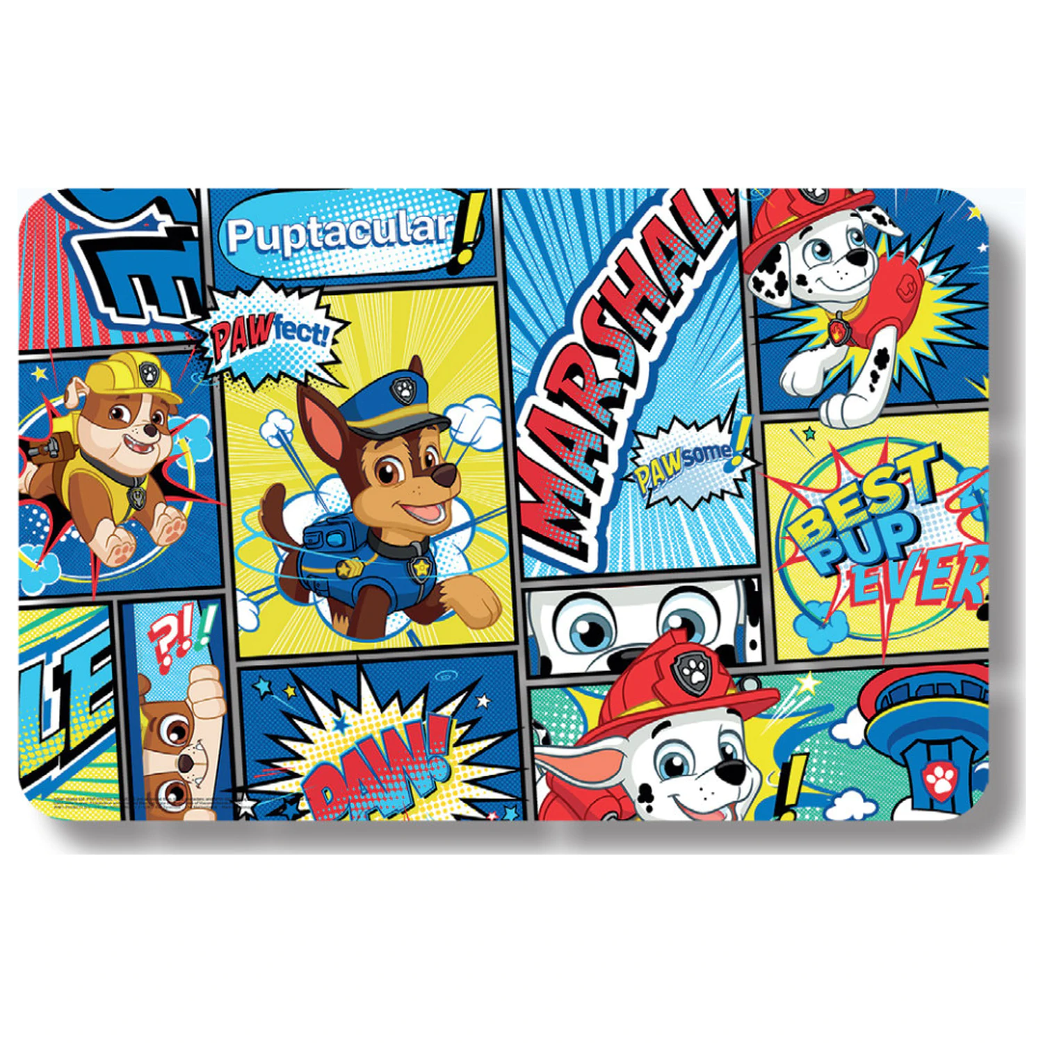 Paw Patrol Comic Platzset 43x28 cm Produktfoto