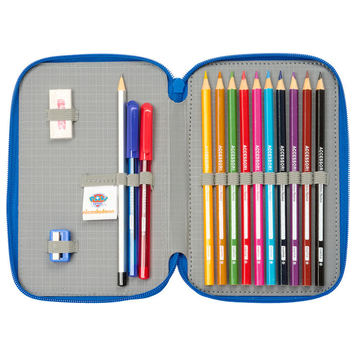 Paw Patrol Cool doppelt Federmäppchen 29 Teile Produktfoto