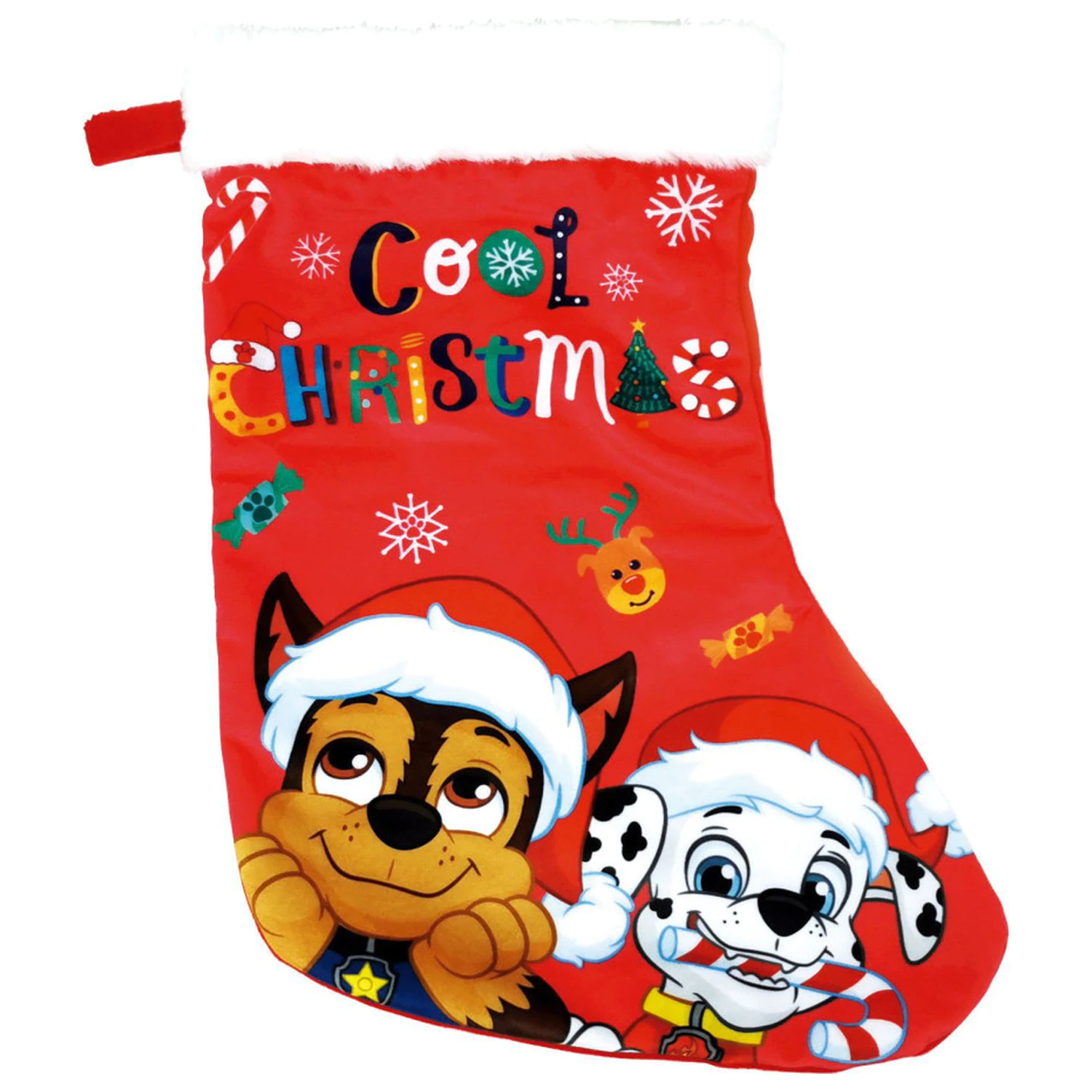 Paw Patrol Cool Christmas Kamin Strumpf, Stiefel 42 cm Produktfoto