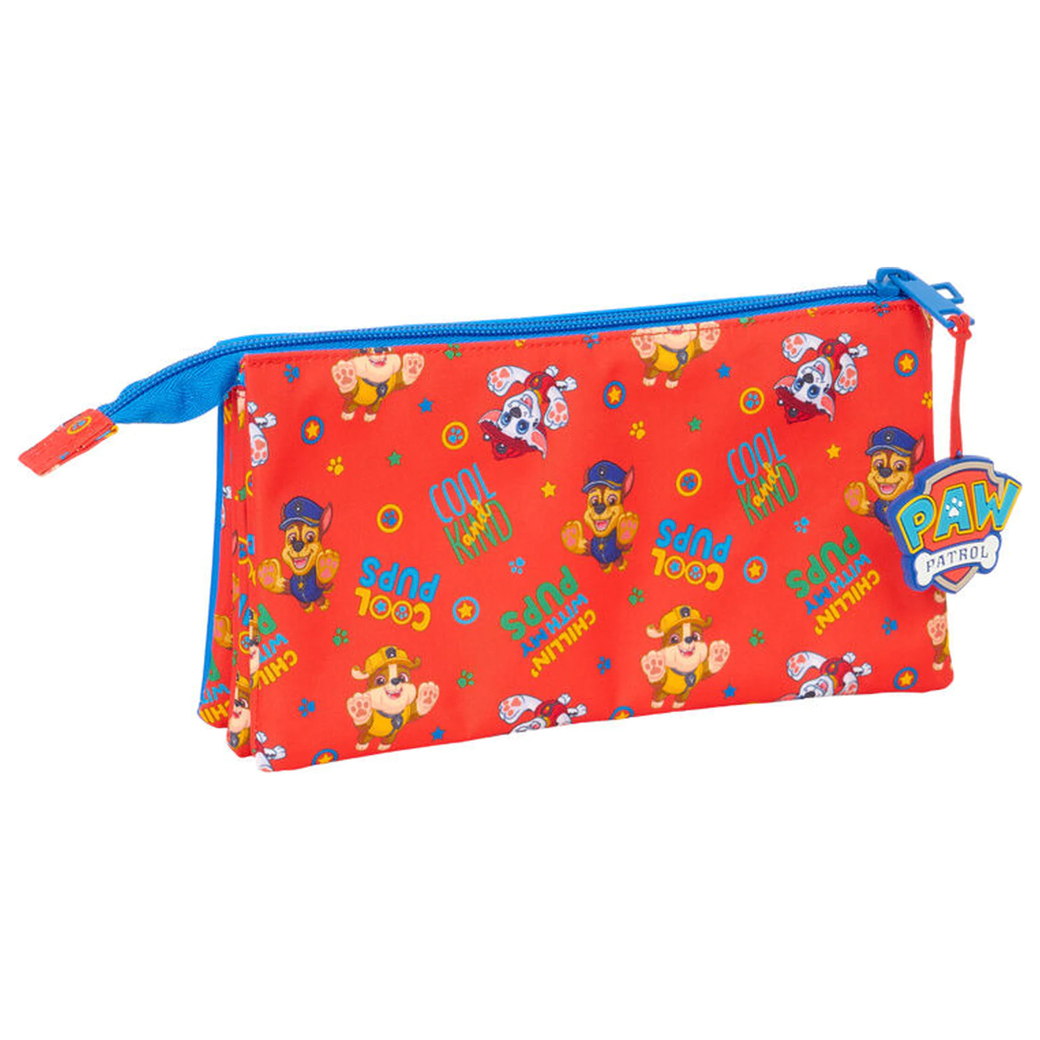 Paw Patrol Cool dreifaches Federmäppchen Produktfoto