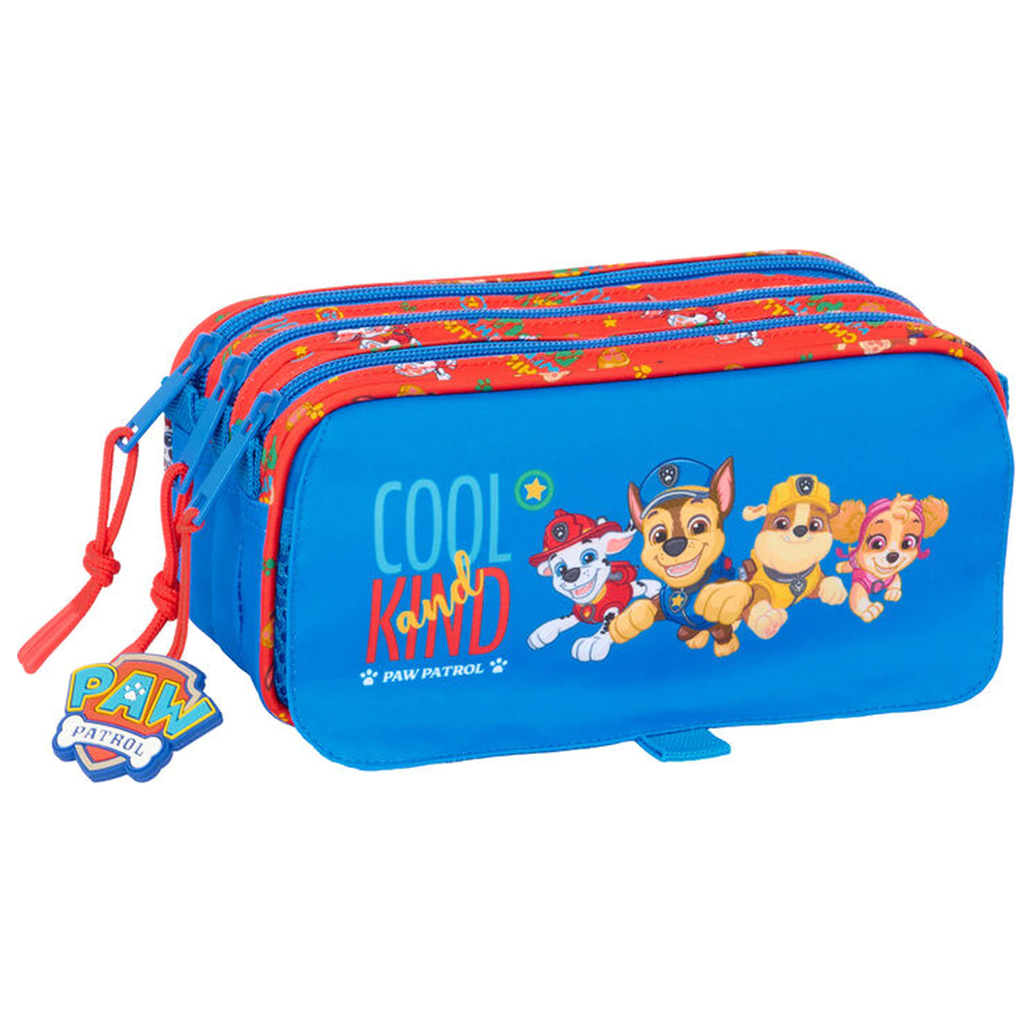 Paw Patrol Cool dreifaches Federmäppchen Produktfoto