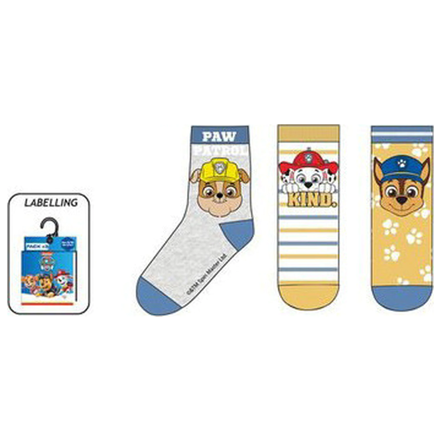 Paw Patrol Curious Kids Socken 23/26 Produktfoto