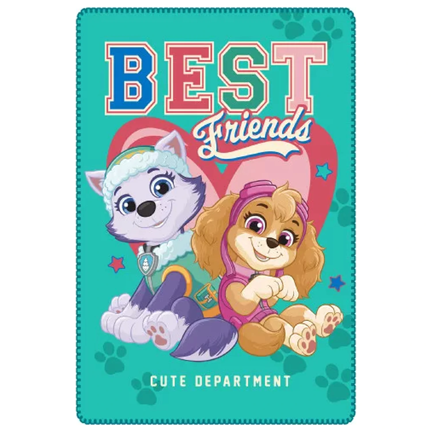 PAW Patrol Cute Department Fleecedecke 100x150cm Produktfoto