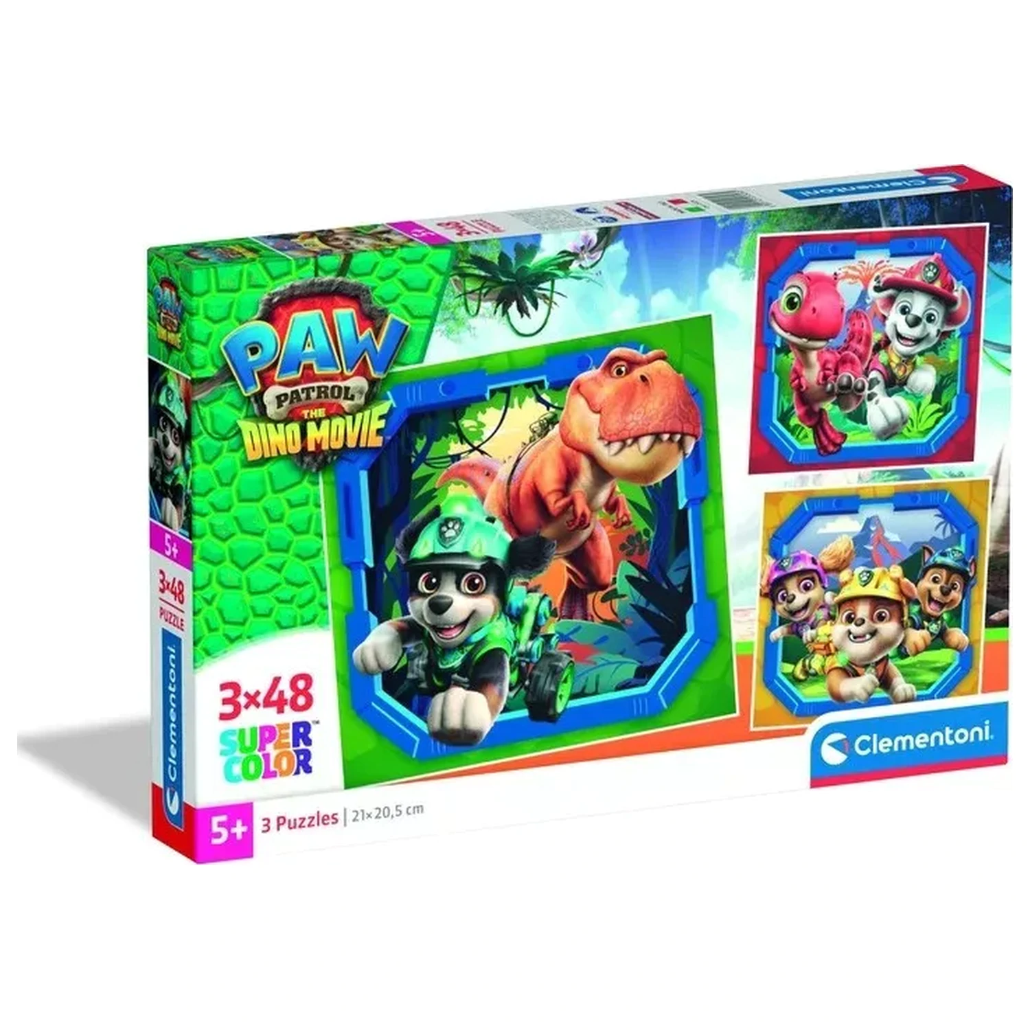 Paw Patrol Dino Movie 3x48 Teile Puzzle Produktfoto