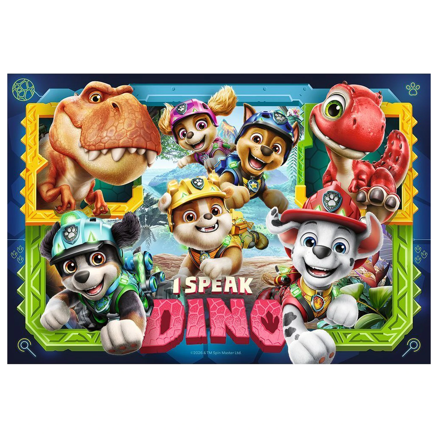 Paw Patrol Dino Movie Puzzle 35 Teile Produktfoto