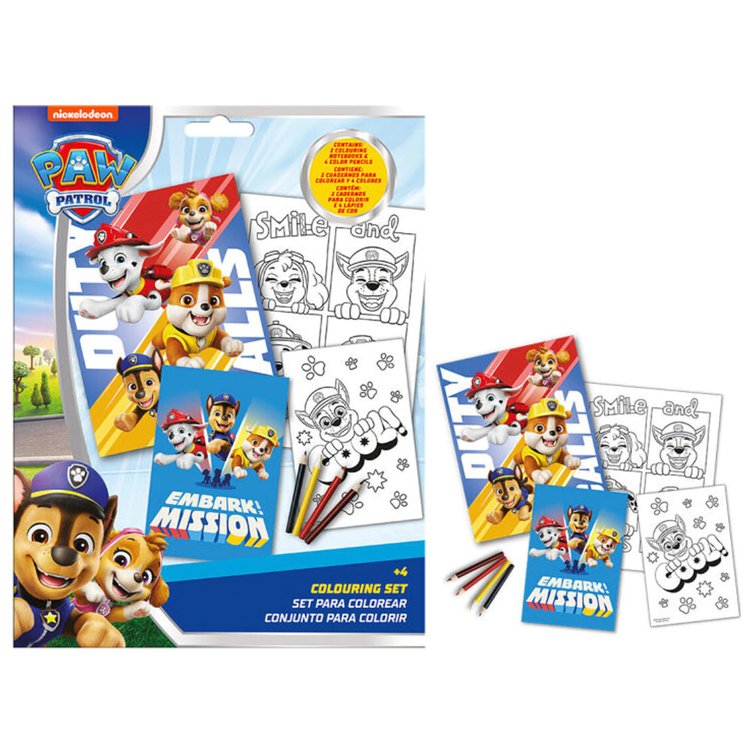 PAW Patrol Duty Calls Malset Produktfoto
