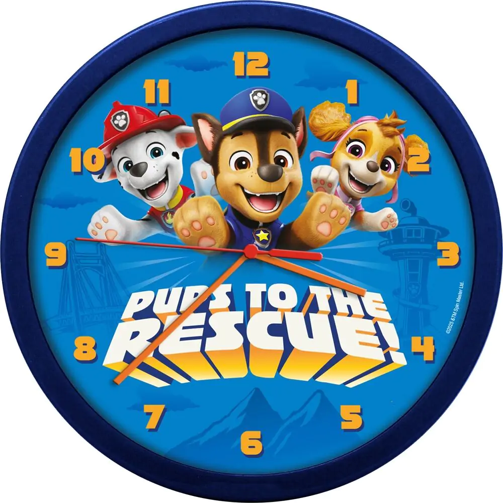 Paw Patrol Wanduhr Produktfoto