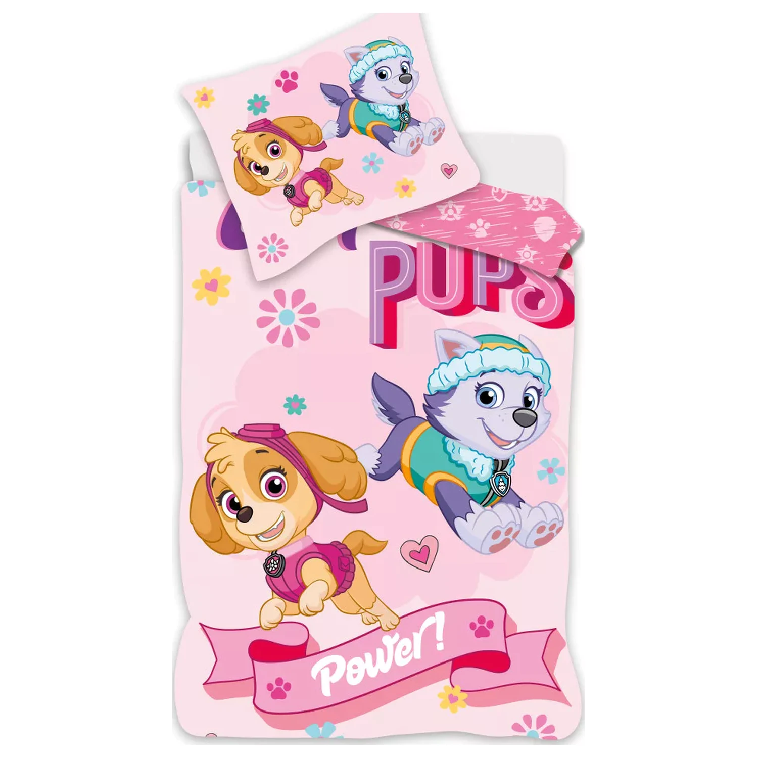 Paw Patrol Flower Fun Kinder, Vorschul-Bettbezug Produktfoto