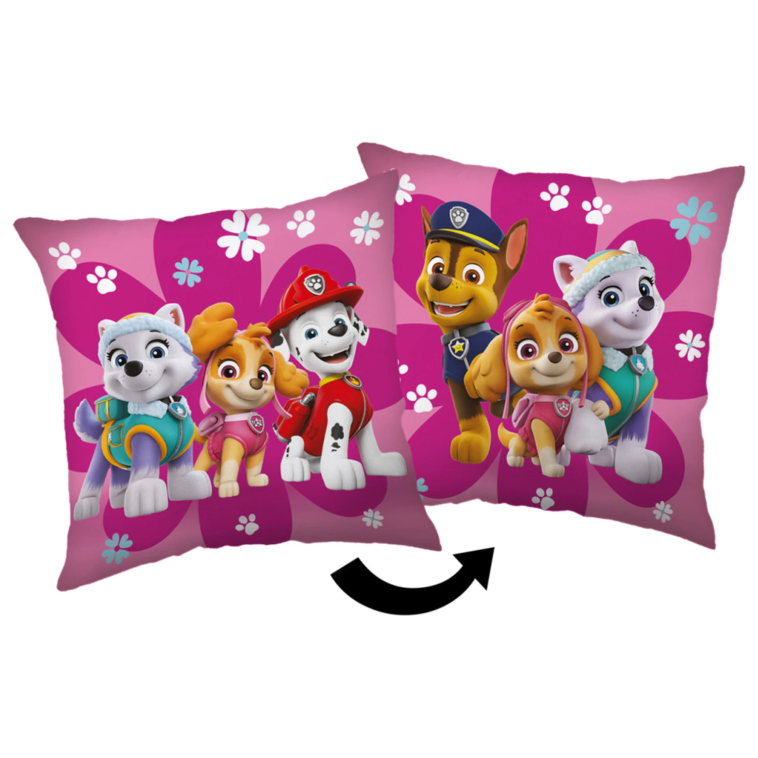 Paw Patrol Flowers Kopfkissenbezug Produktfoto
