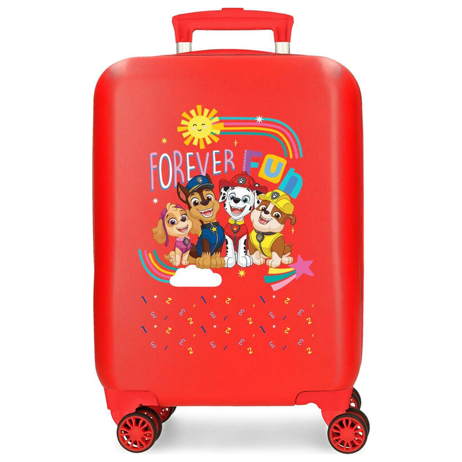 Paw Patrol Forever Fun ABS Trolley Koffer 50cm Produktfoto