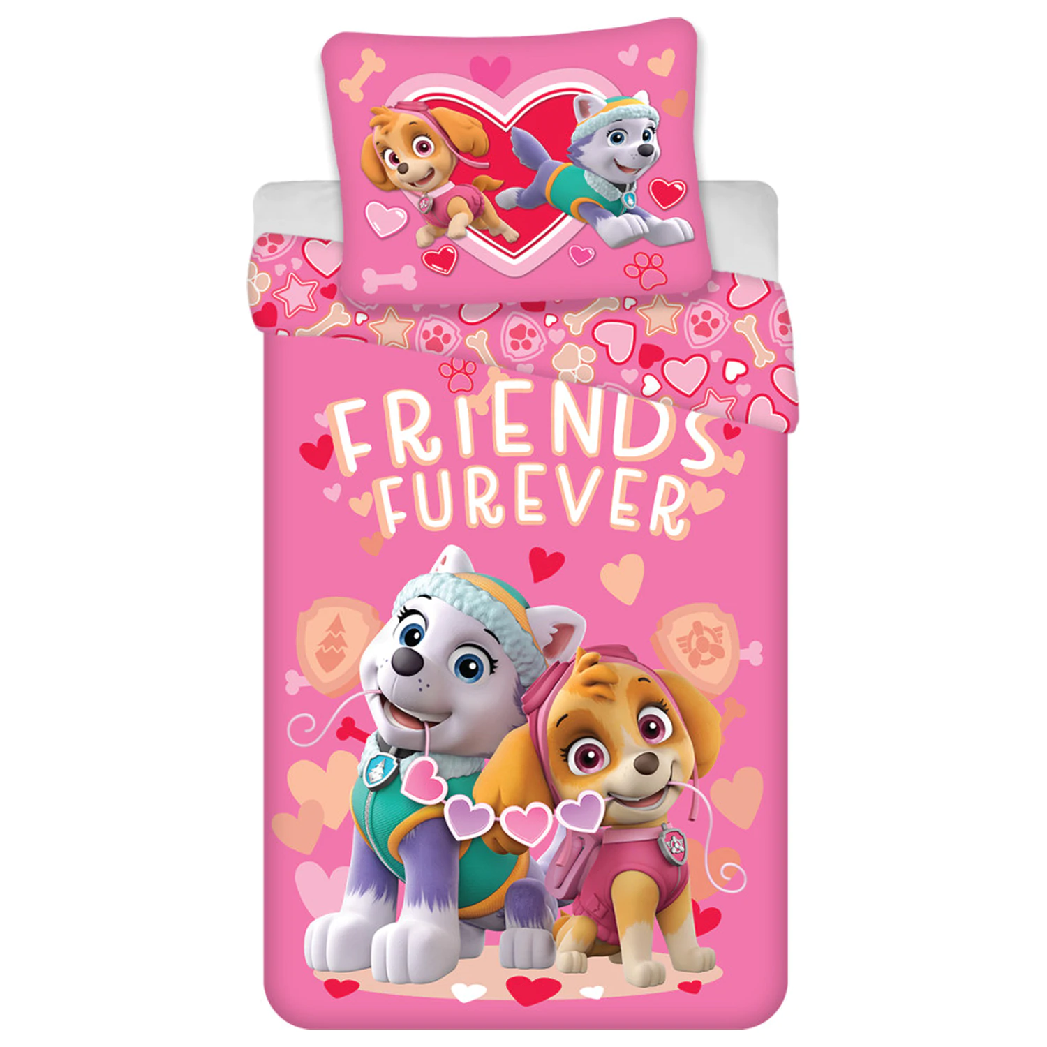 Paw Patrol Friends Furever Bettbezug Produktfoto