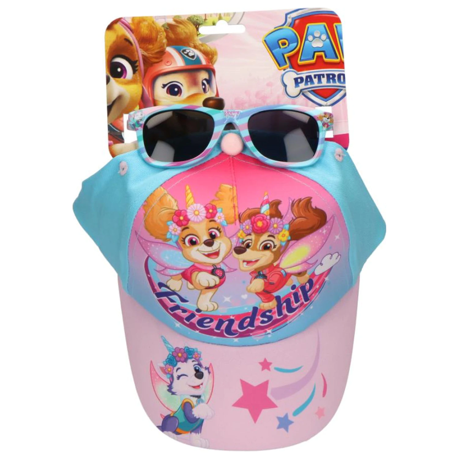Paw Patrol Friendship Sonnenbrille und Baseballkappe Set Produktfoto