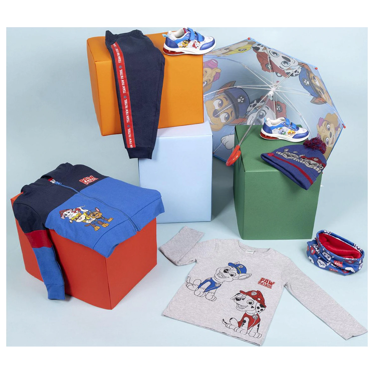 Paw Patrol Fun Kids Transparenter Regenschirm Ø71 cm Produktfoto