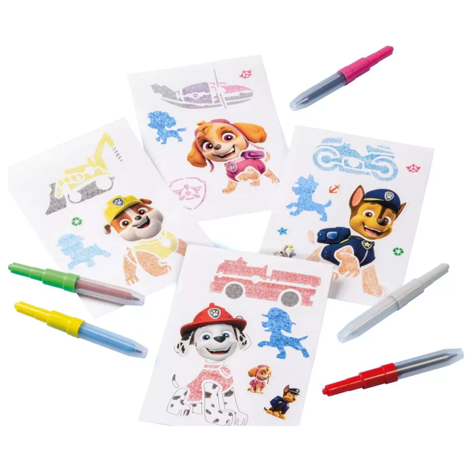 PAW Patrol Fun Magic Kreativ Set mit Sprüh Stift Produktfoto