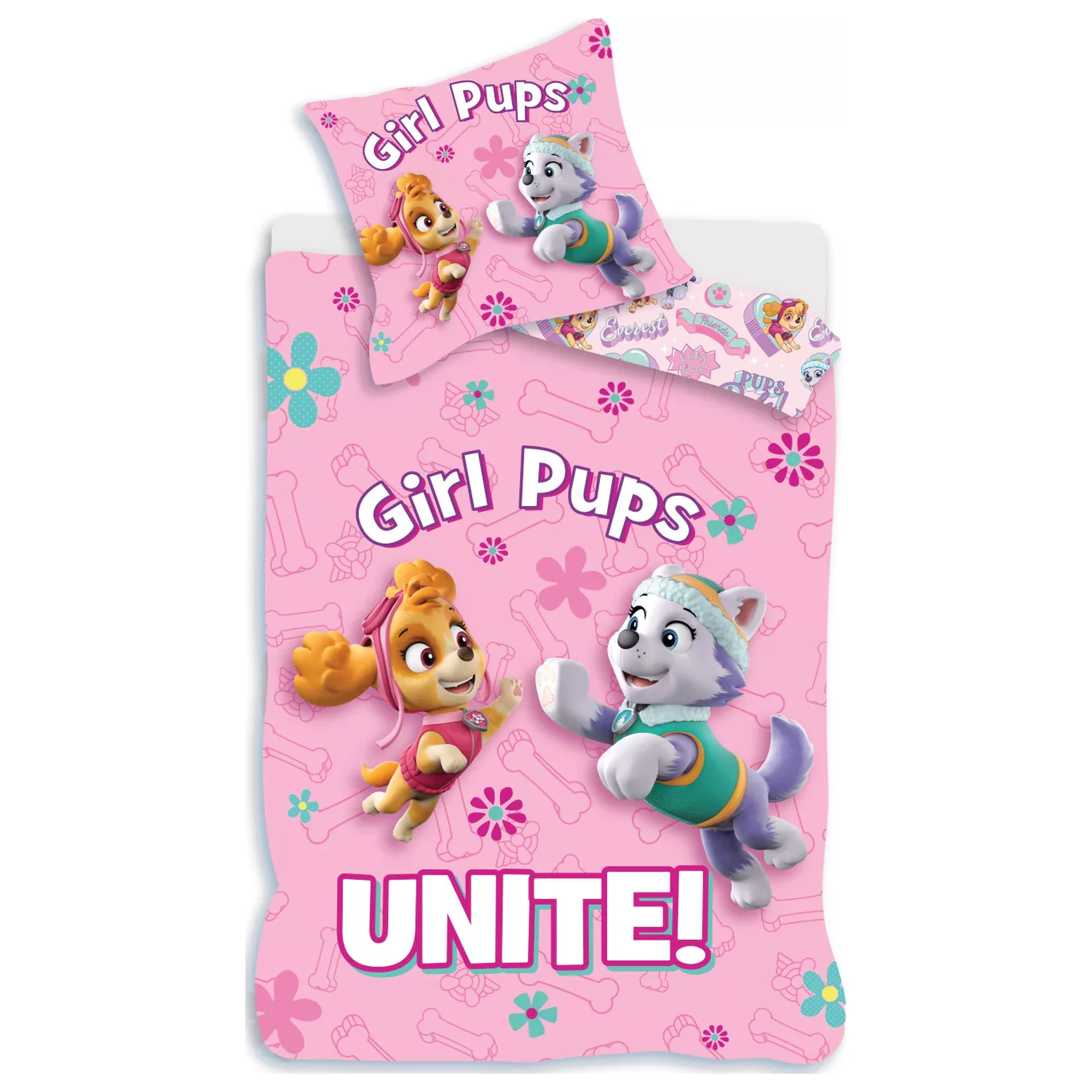 Paw Patrol Girl Unite Kinder, Vorschule Bettbezug Produktfoto