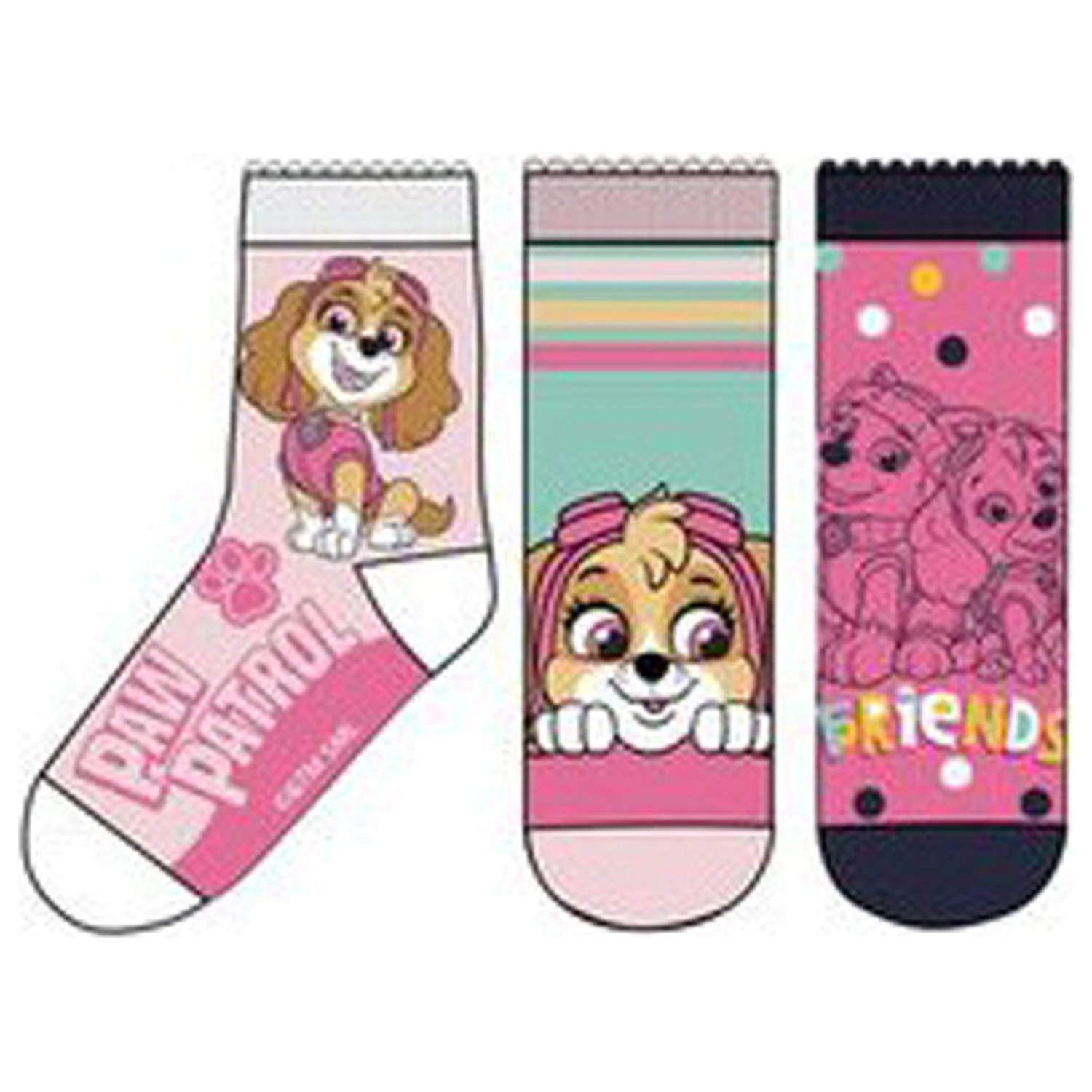 Paw Patrol Mädchen Kinder Socken 27/30 Produktfoto