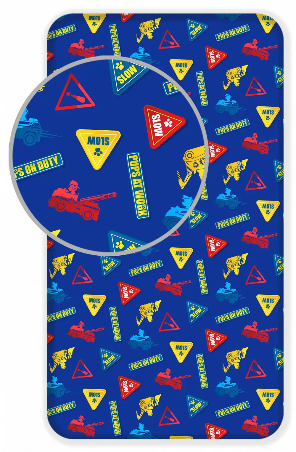 Paw Patrol Spannbettlaken 90*200 cm Produktfoto