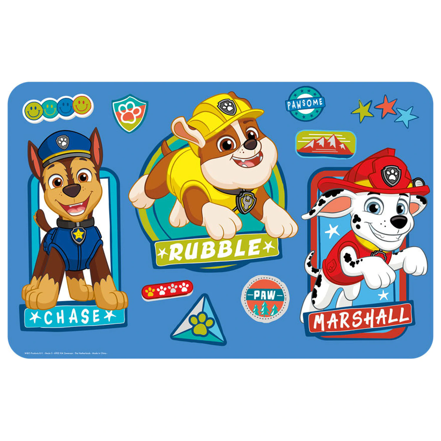 Paw Patrol Guys Tischset 43x28 cm Produktfoto