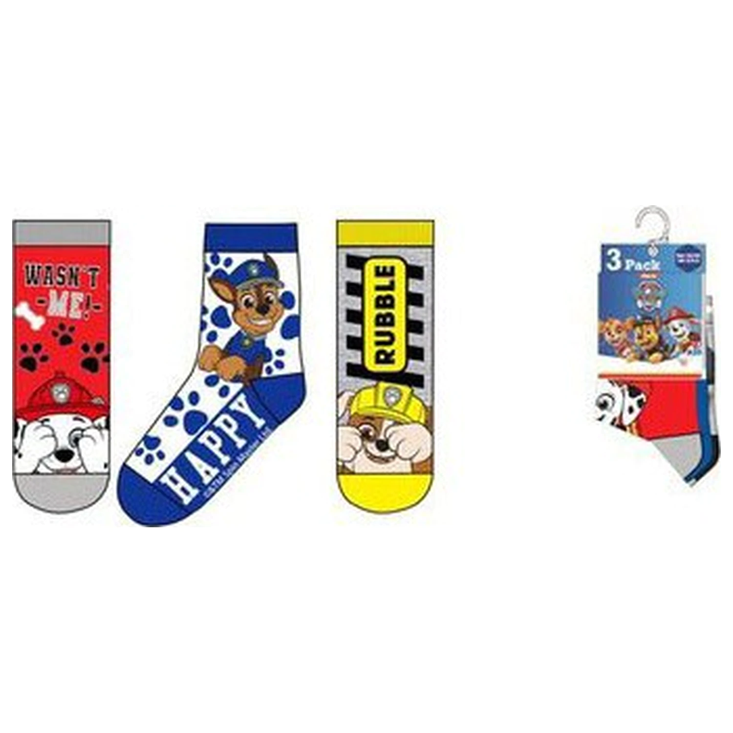 Paw Patrol Happy Friends Kinder Socken 31/34 Produktfoto