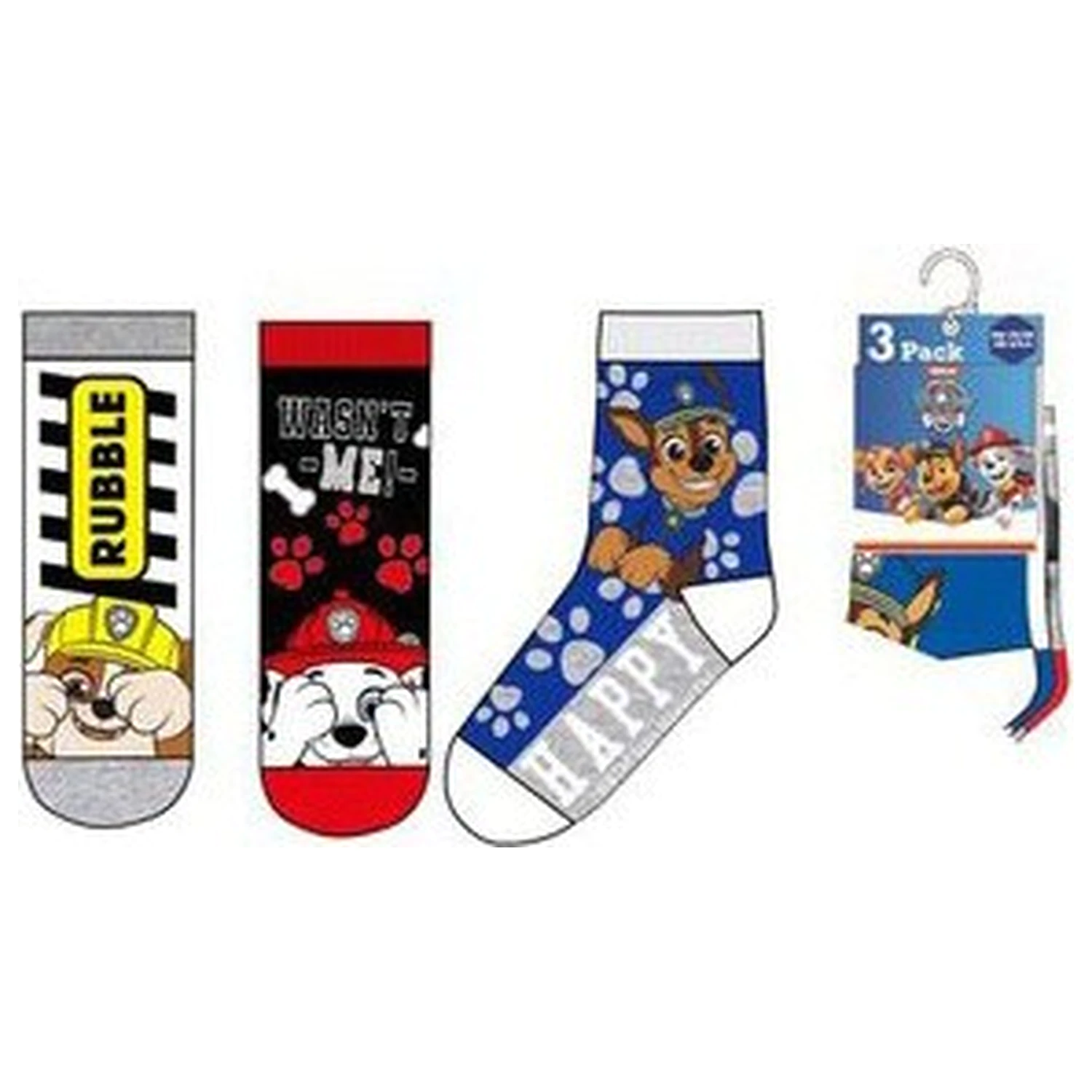 Paw Patrol Happy Kinder Socken 23/26 Produktfoto