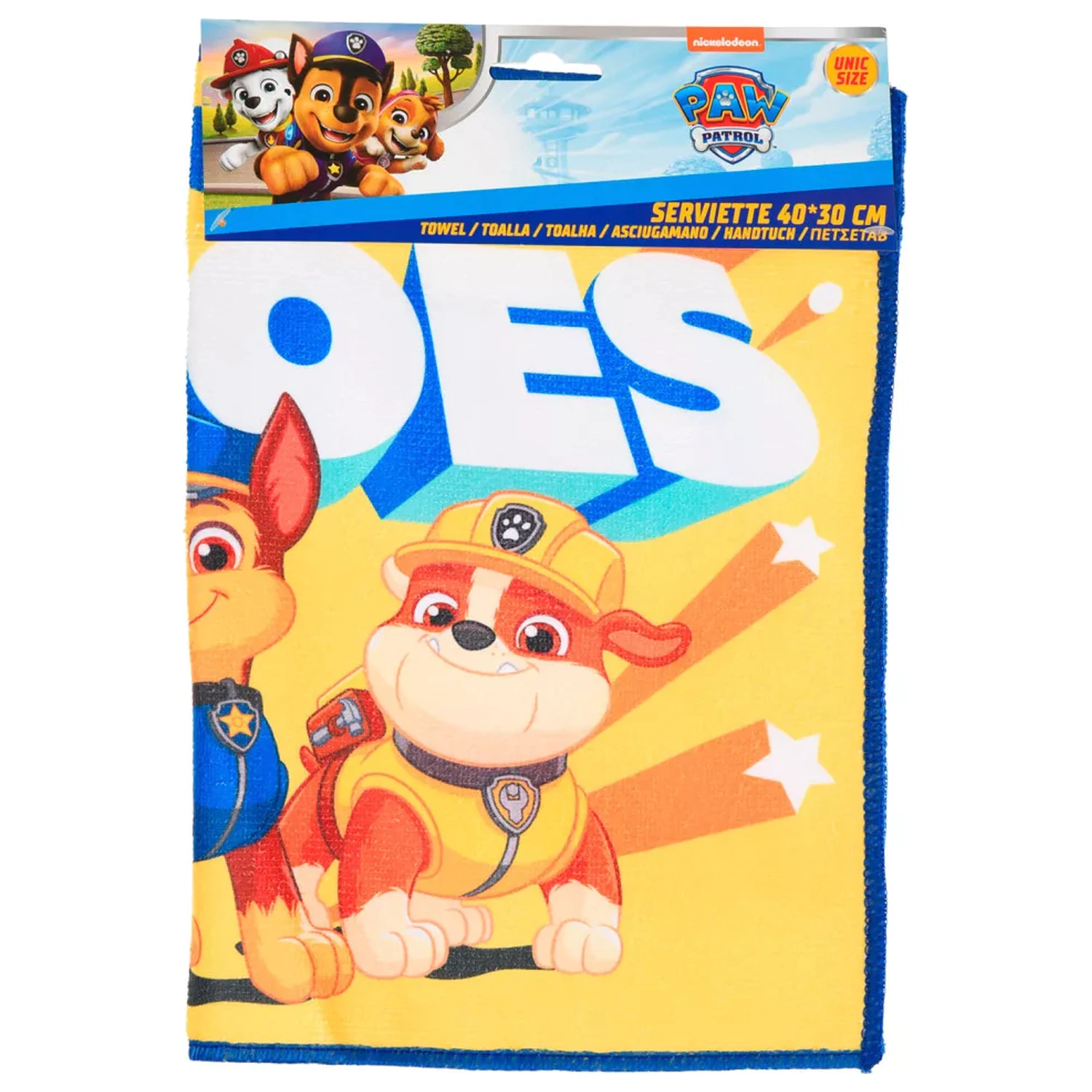 PAW Patrol Heroes Handtuch, Gesichtstuch, Handtuch 40x30 cm Produktfoto