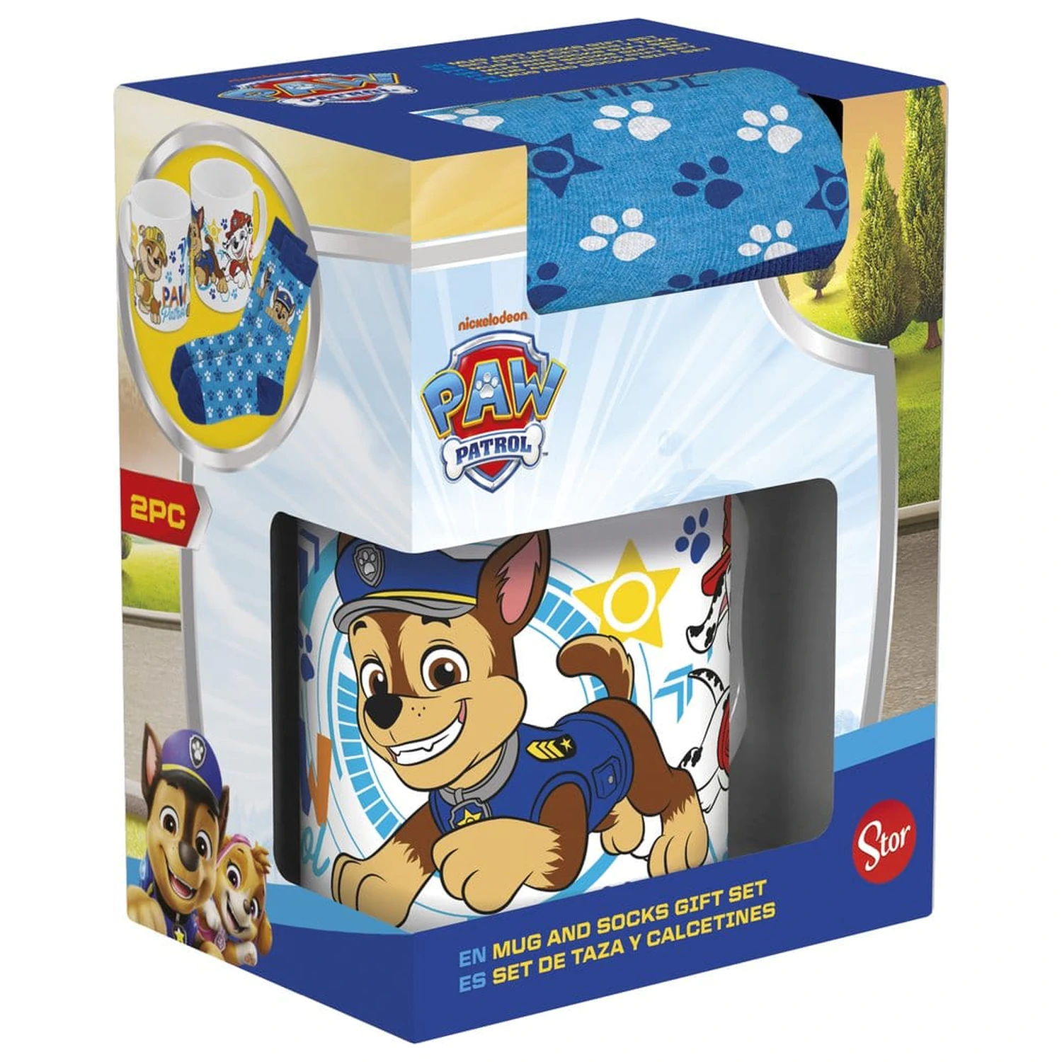 Paw Patrol Tasse & Socken Set Icons Produktfoto