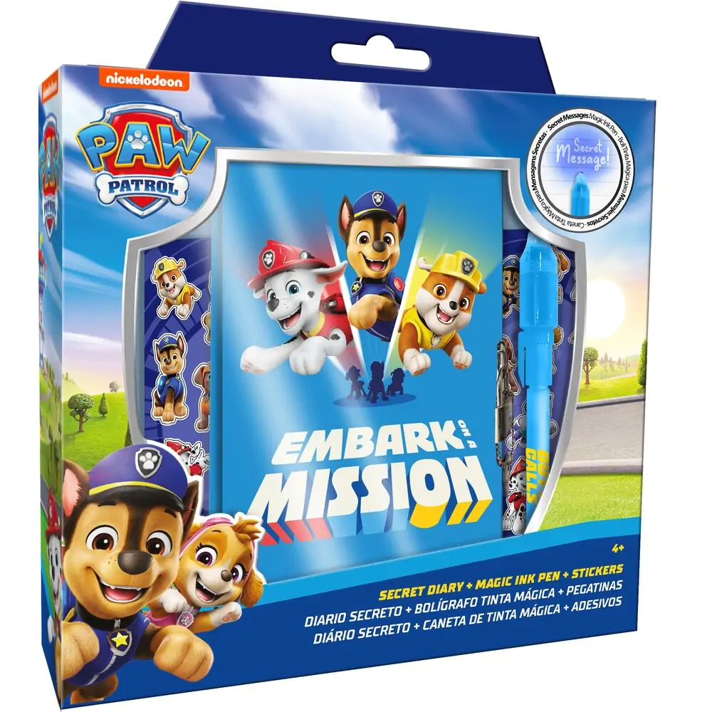 Paw Patrol Notizbuch und Zauberstift-Set Produktfoto