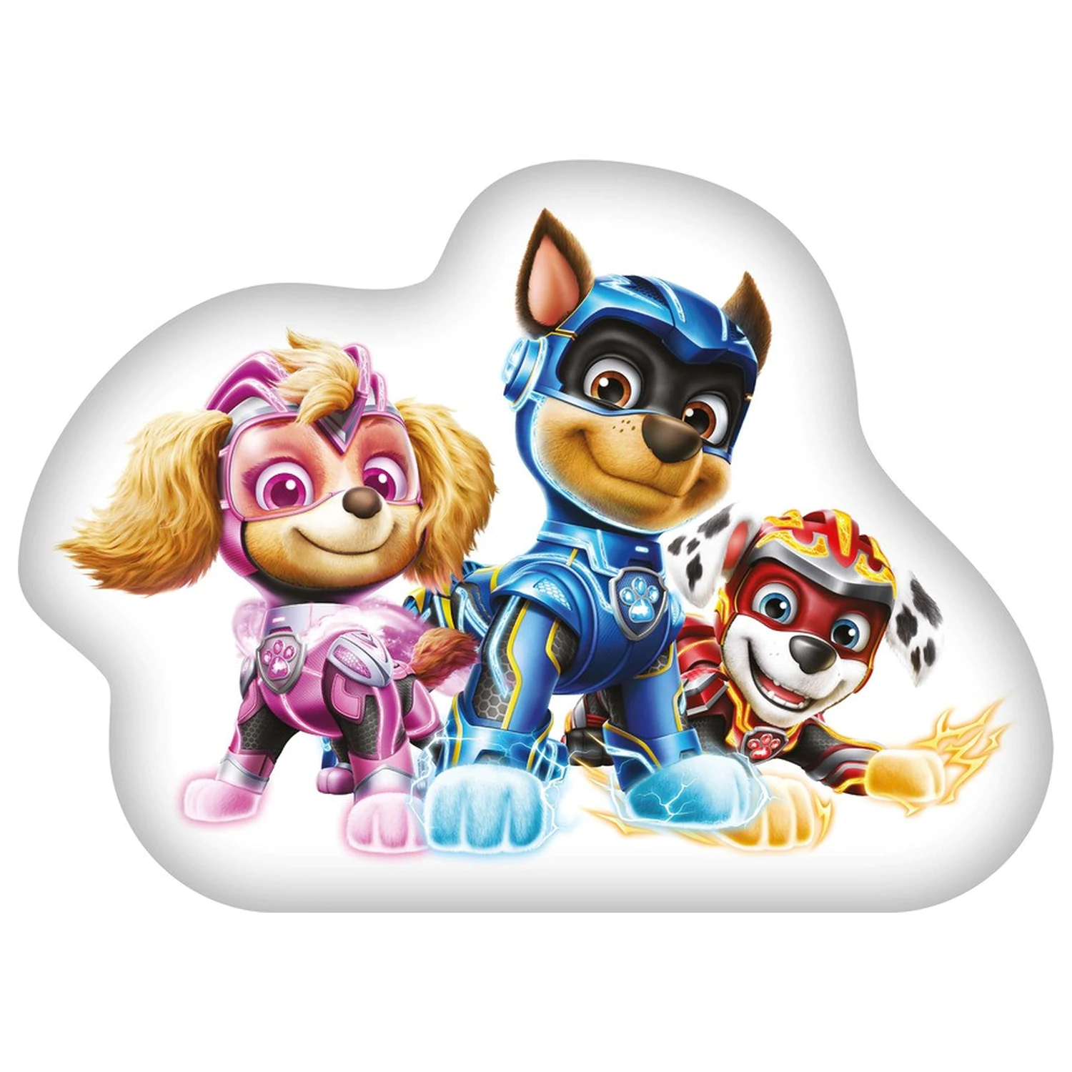 Paw Patrol Knights geformtes Kissen, Dekokissen Produktfoto