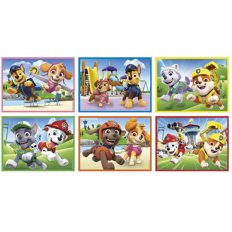 Paw Patrol Würfelpuzzle 12St termékfotó