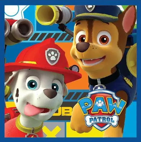 Paw Patrol Magisches Hand- und Gesichtstuch, Handtuch 30x30 cm Produktfoto